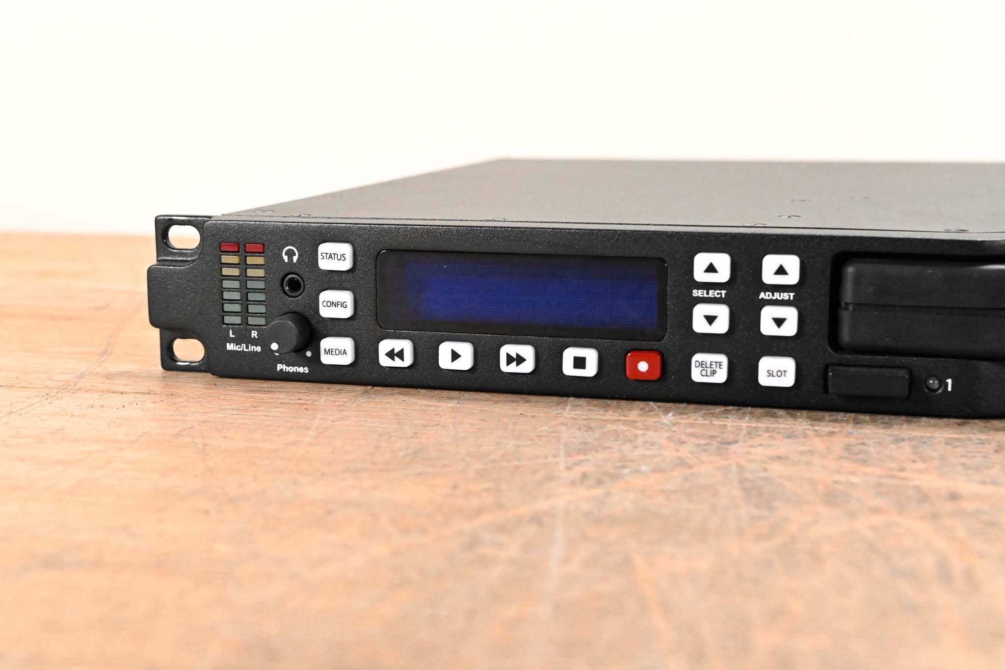 AJA Ki Pro Rack Video Recorder and Player with two 256GB KiStor Modules