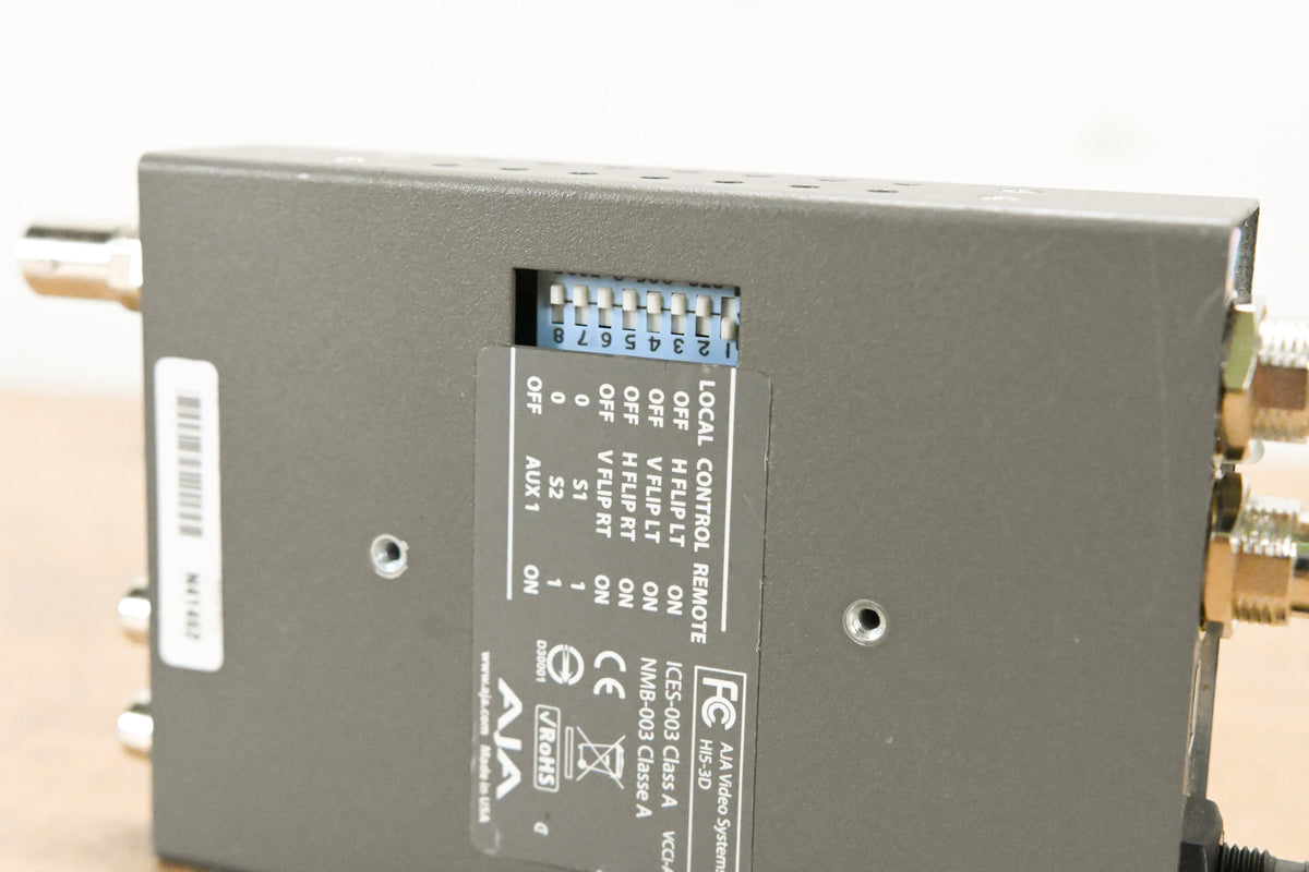 AJA Hi5-3D 3G/HD-SDI to HDMI 1.4a Multiplexer (NO POWER SUPPLY)