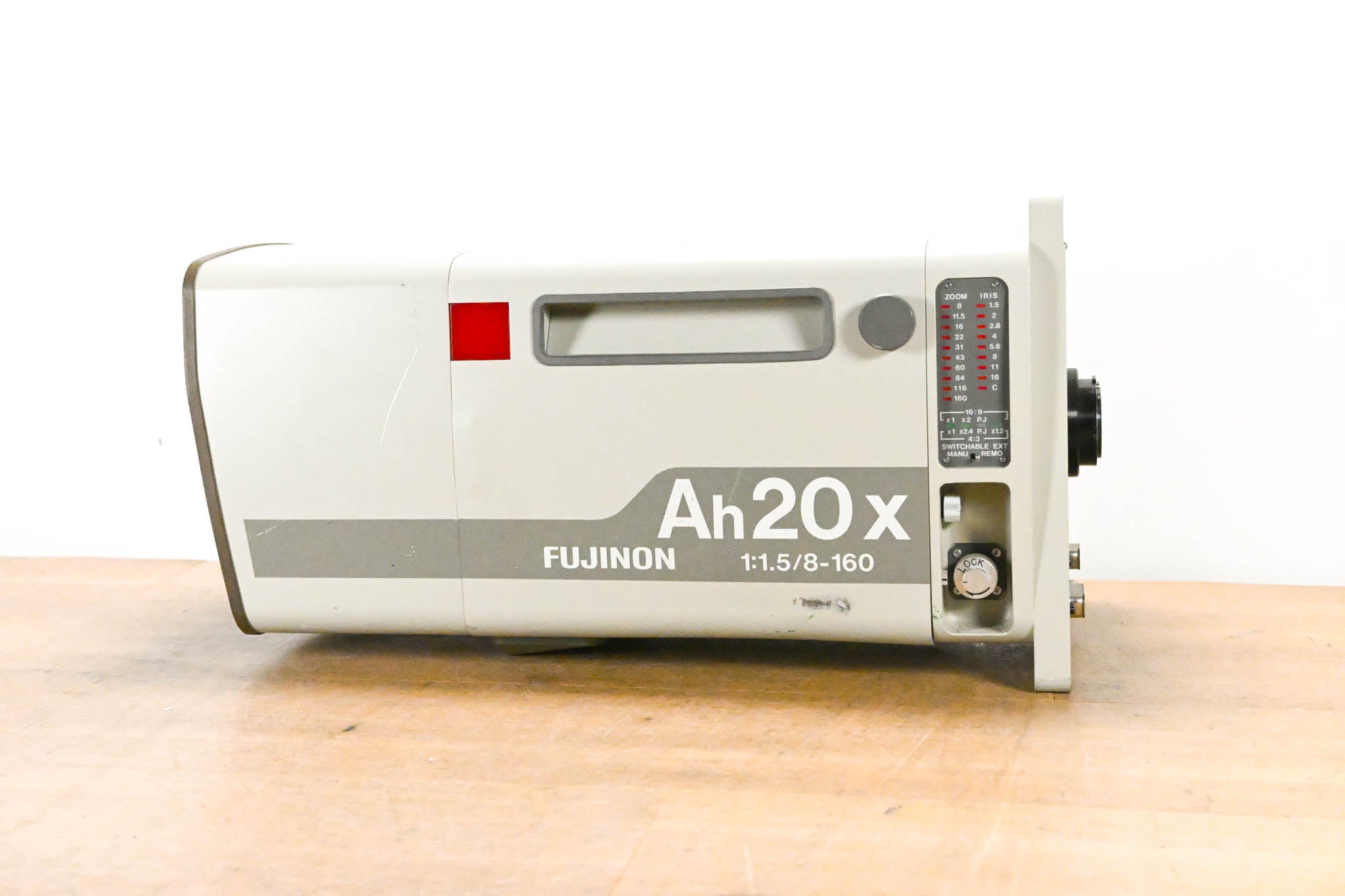 Fujinon Ah20x8 BESM-17RB Broadcast Lens - 1:1.5/8-160mm (NO SERVOS)