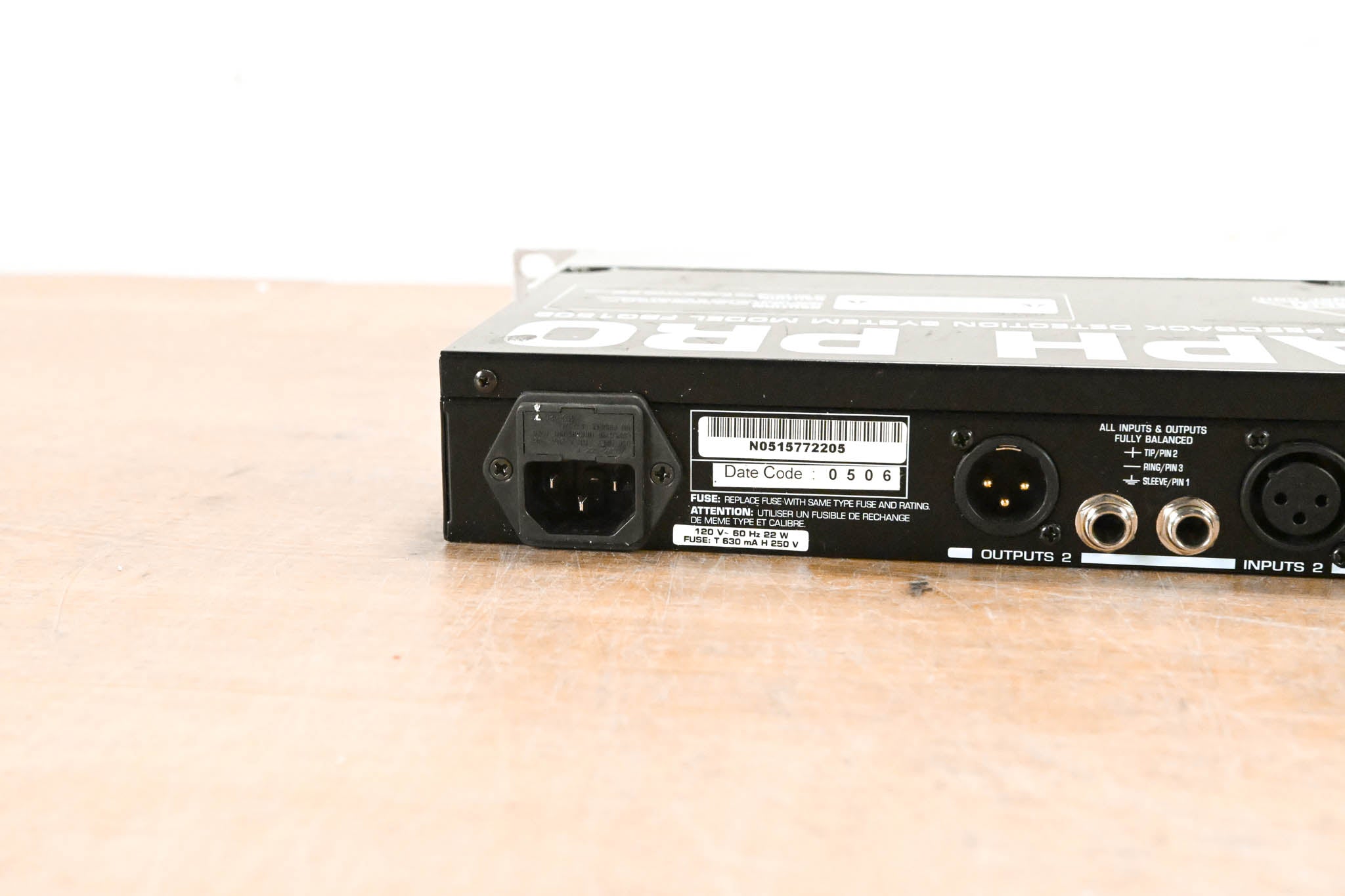 Behringer ULTRAGRAPH PRO FBQ1502 15-Band Stereo Graphic Equalizer