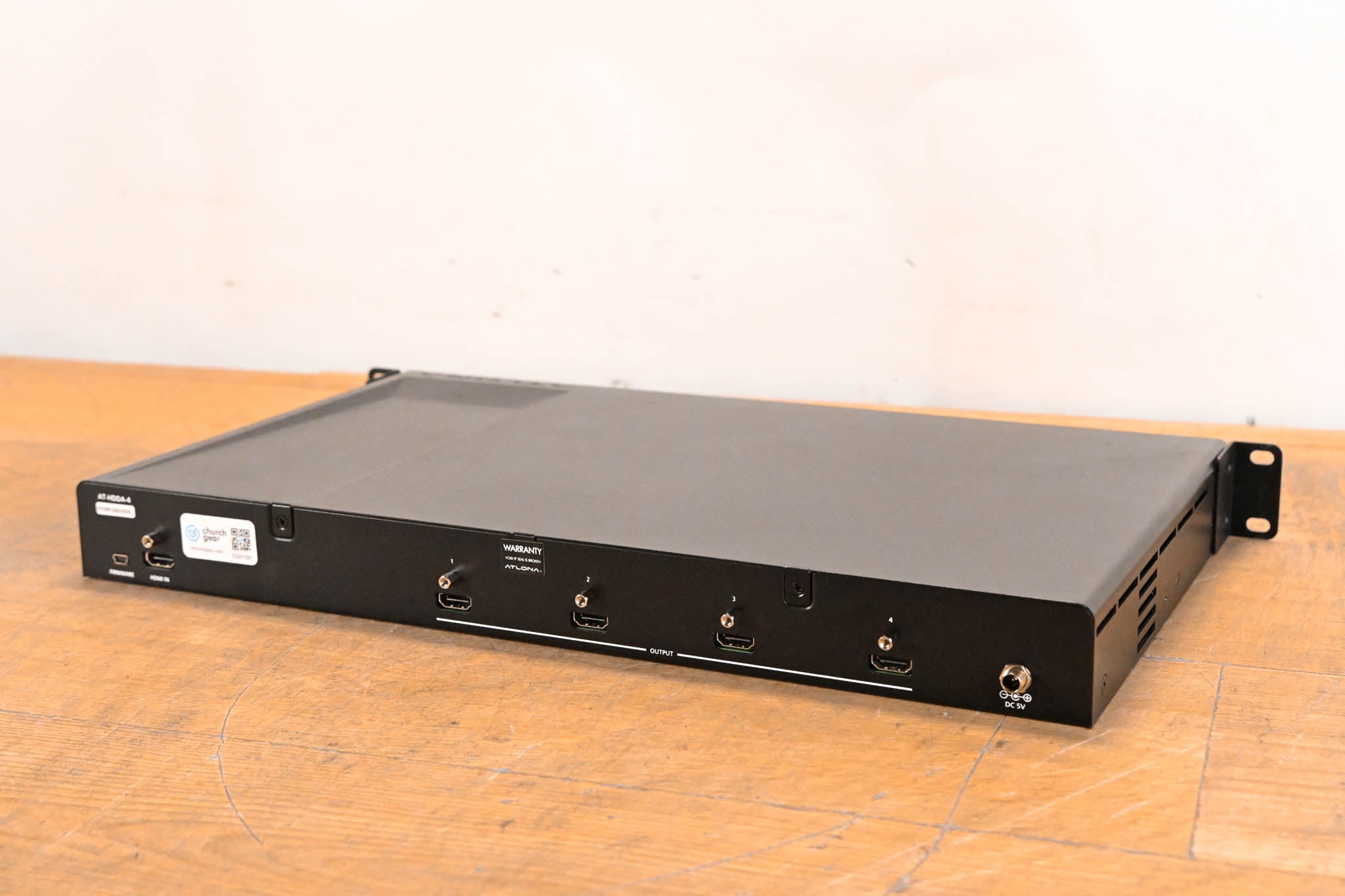 Atlona AT-HDDA-4 1x4 HDMI 4K/UHD Distribution Amplifier (NO PSU)