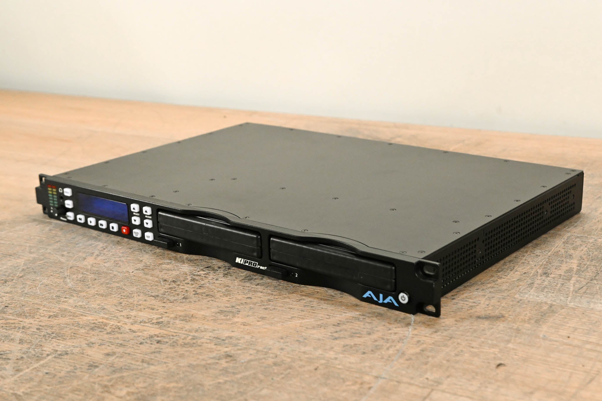 AJA Ki Pro Rack File-Based Recorder and Player with two 500GB Hard Disks