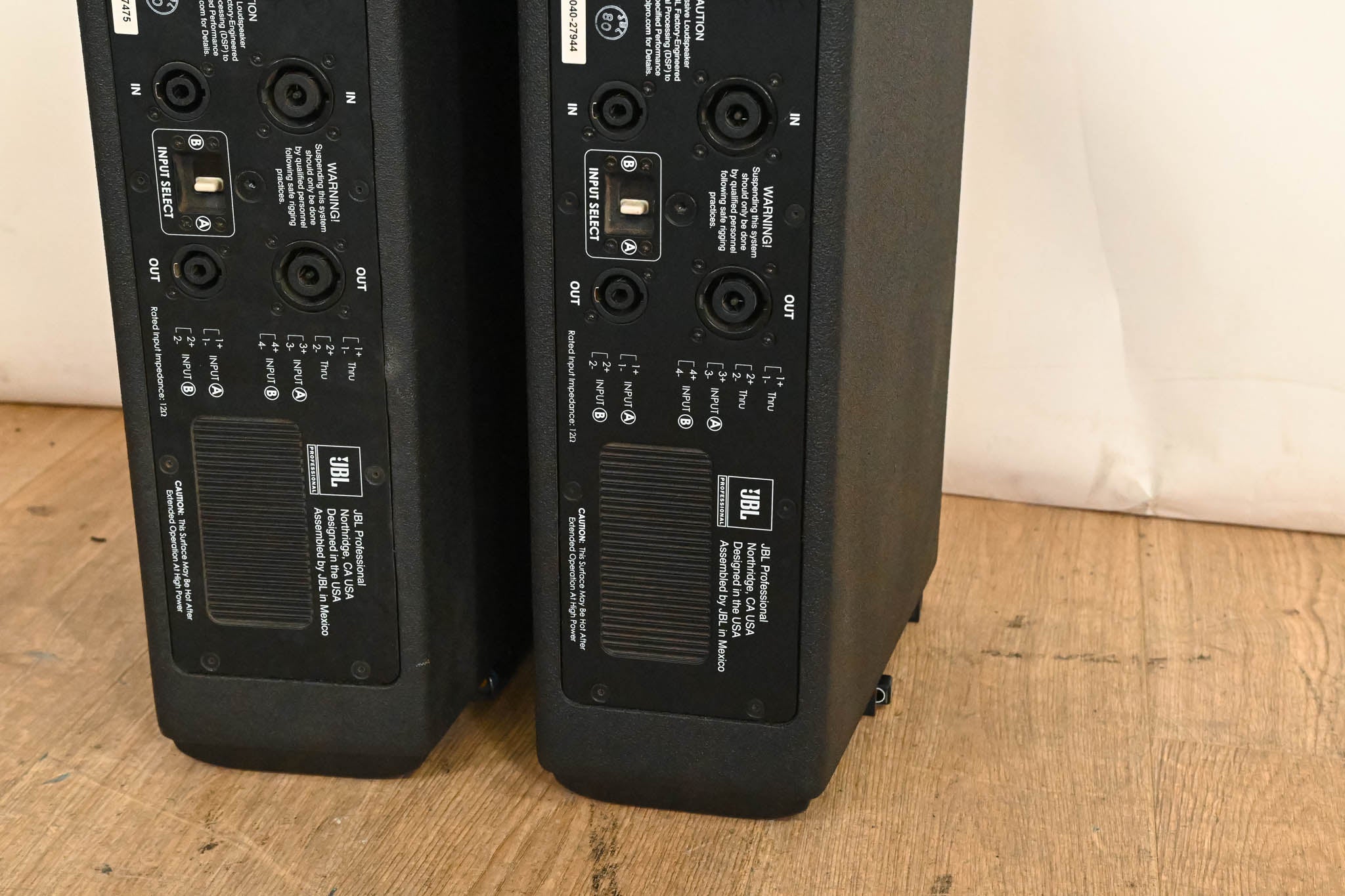 JBL VT4886 Dual 6.5" Passive Compact Line Array Loudspeakers (PAIR)