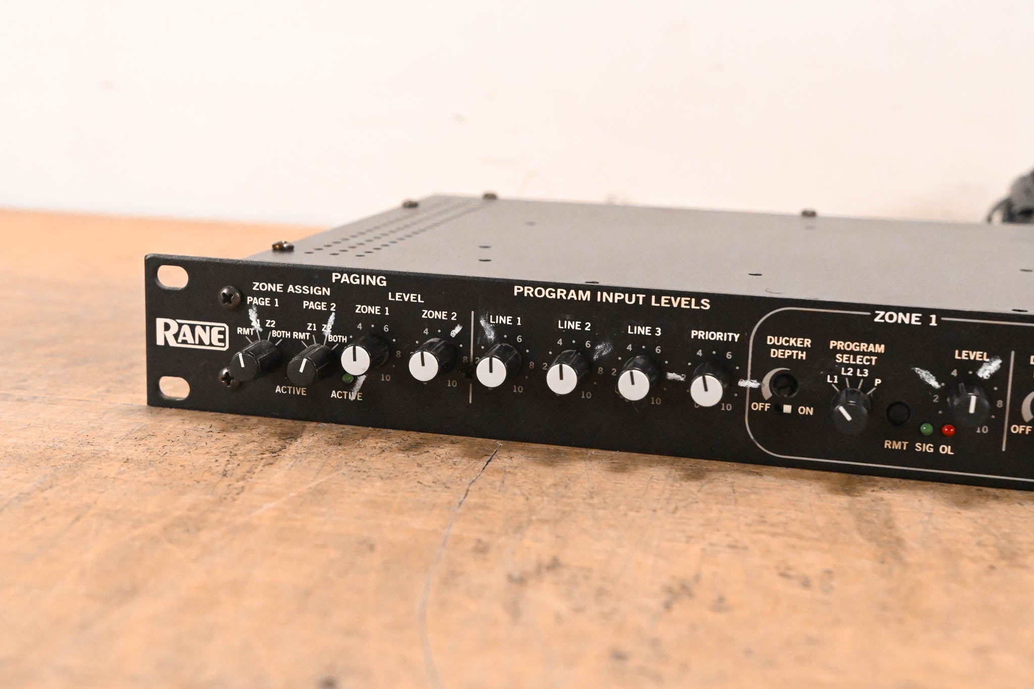Rane CP64 Dual Zone Audio Distribution and Paging Preamp