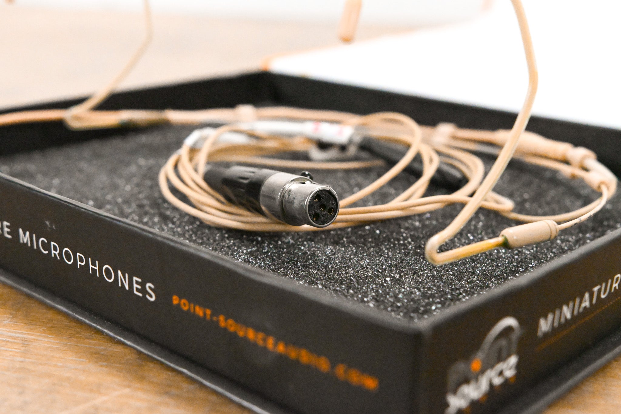 Point Source Audio CO-8WD-XSH-BE OMNI Waterproof Headset Mic for Shure