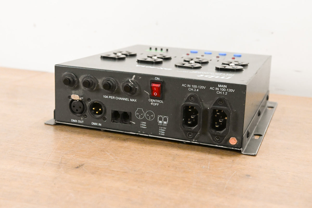MBT DX-401A 4-Channel DMX Dimmer Pack with LCD Display