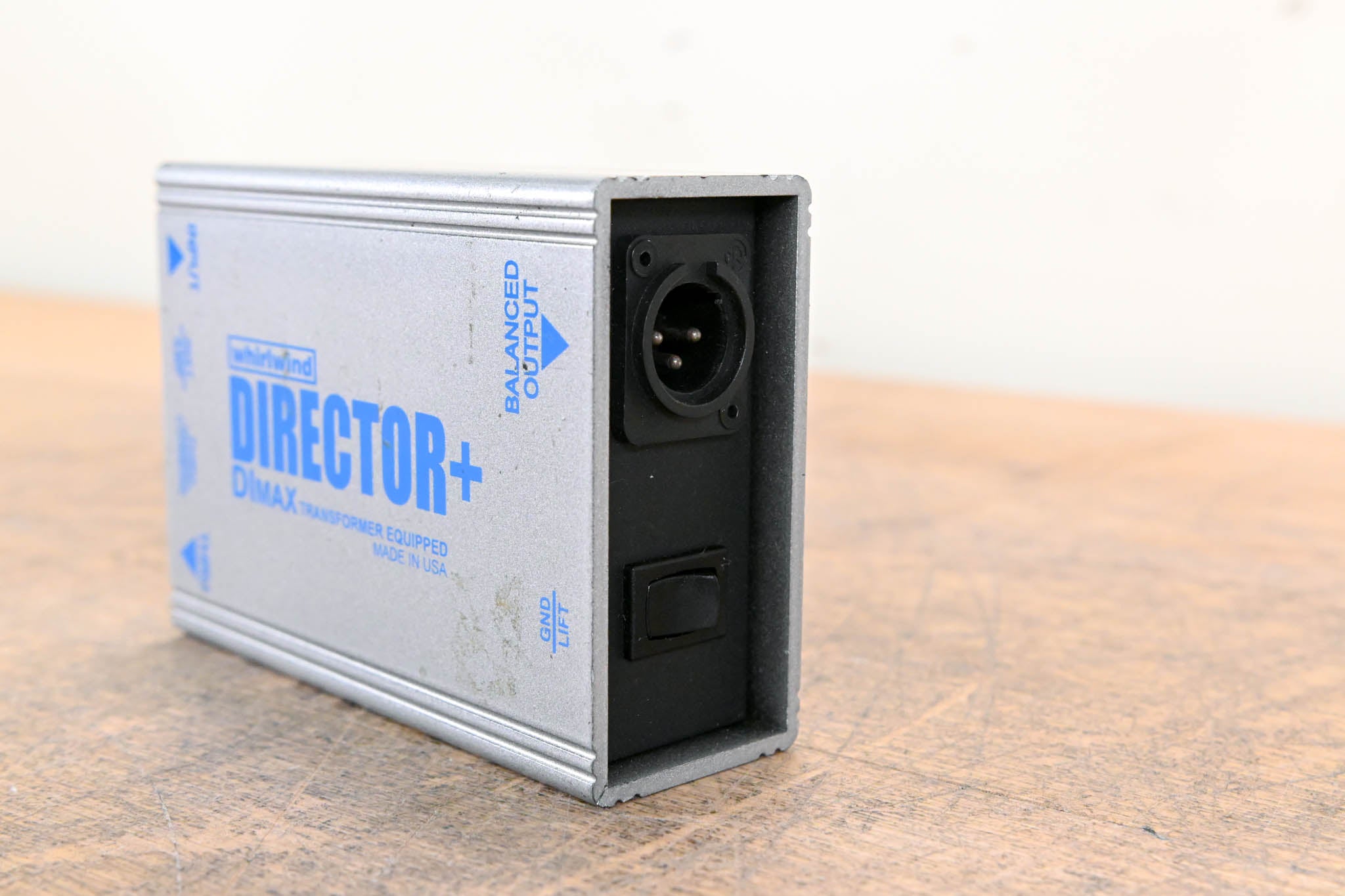 Whirlwind Director+ Direct Box with DIMax Transformer