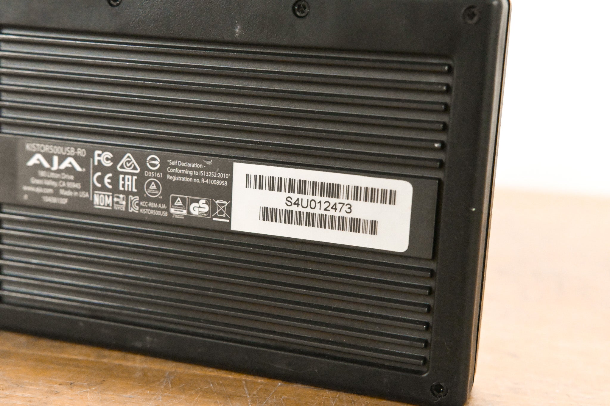 AJA KISTOR500USB-R0 500GB KiStor Hard Disk Drive for Ki Pro