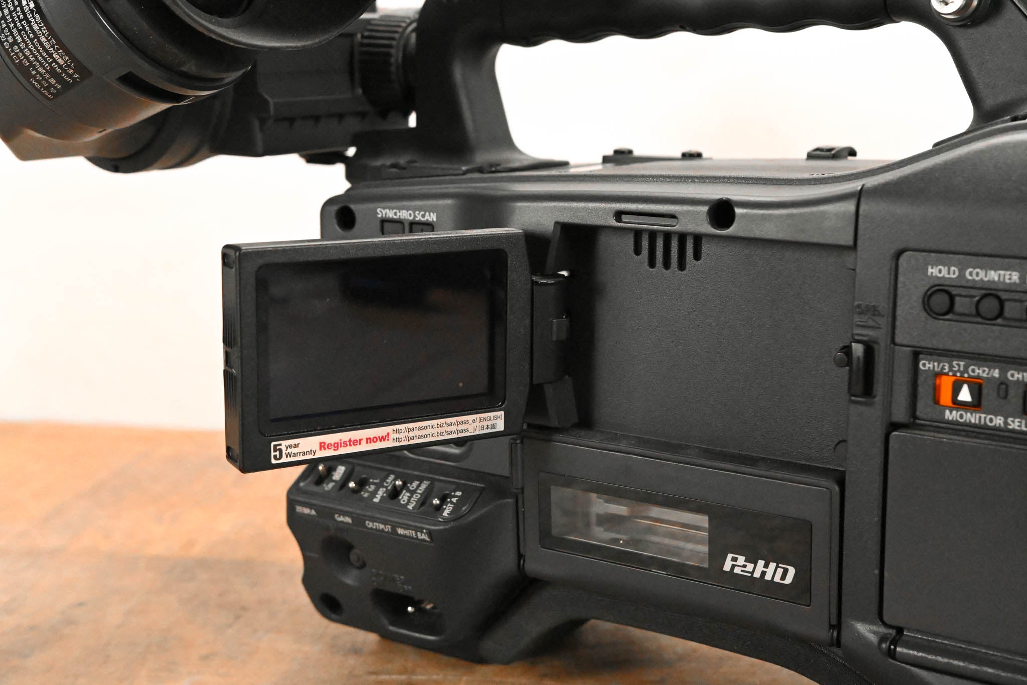 Panasonic AG-HPX300P P2HD 1/3" CMOS Broadcast Camera Body