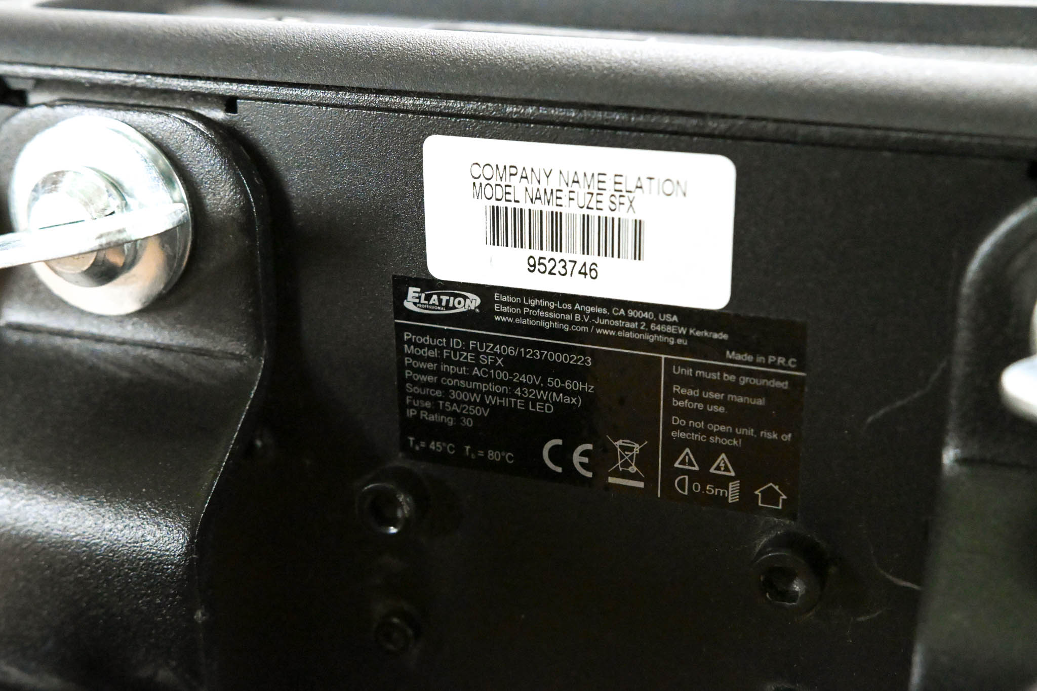 Elation Fuze SFX 300W CMY LED Spot Effects Fixture (NO POWER CABLE)