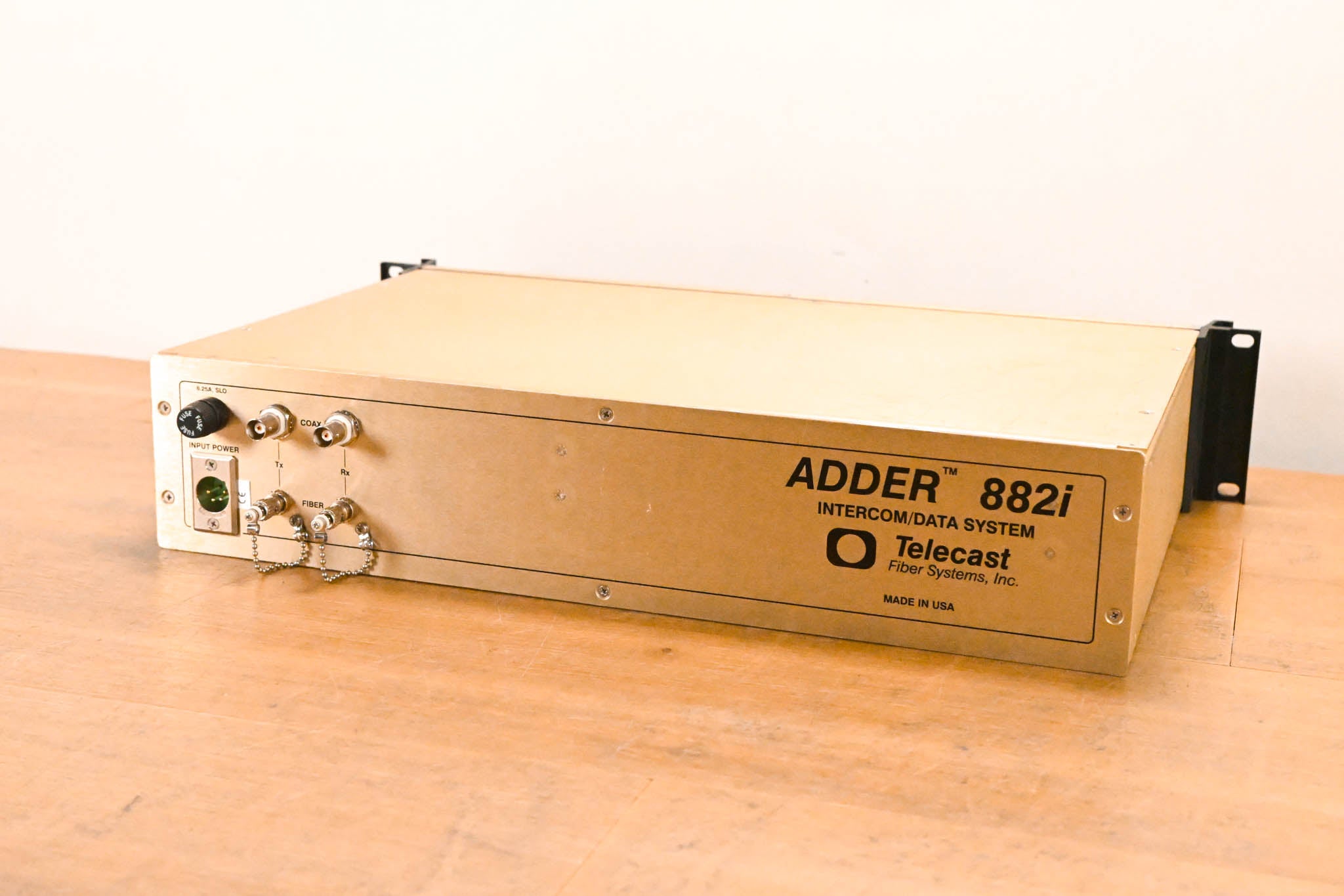 Telecast Fiber Systems Adder 882i Fiber Intercom Data System (NO PSU)