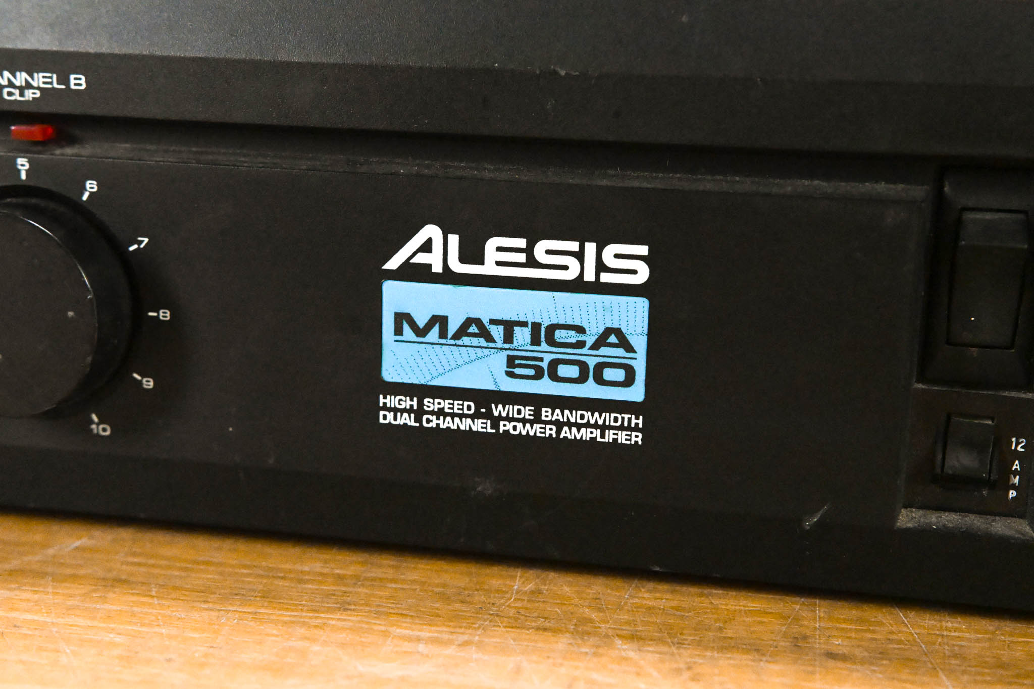 Alesis Matica 500 Dual-Channel Power Amplifier