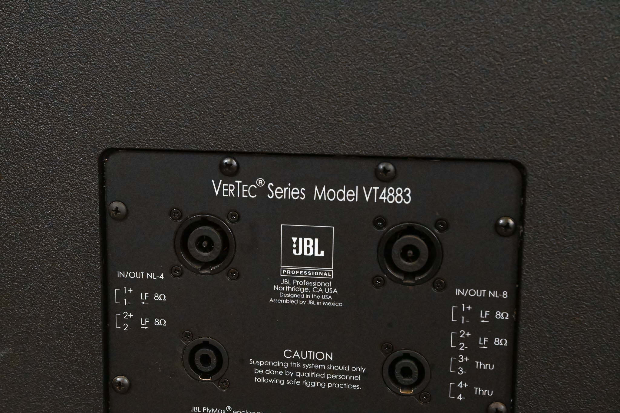 JBL VT4883 Subcompact Dual 12" Cardioid-Arrayable Subwoofer