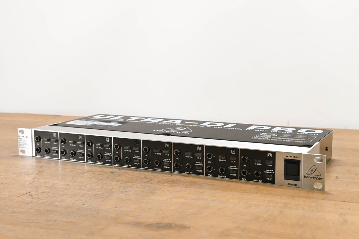 Behringer ULTRA-DI PRO DI800 8-Channel Active DI Box