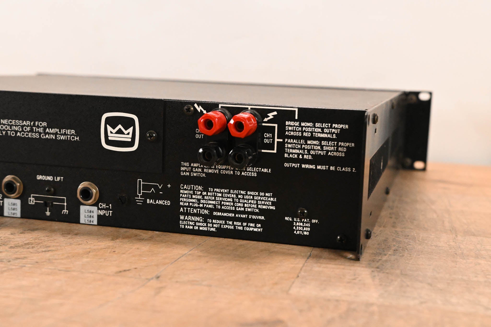 Crown 460 CSL 2-Channel Power Amplifier