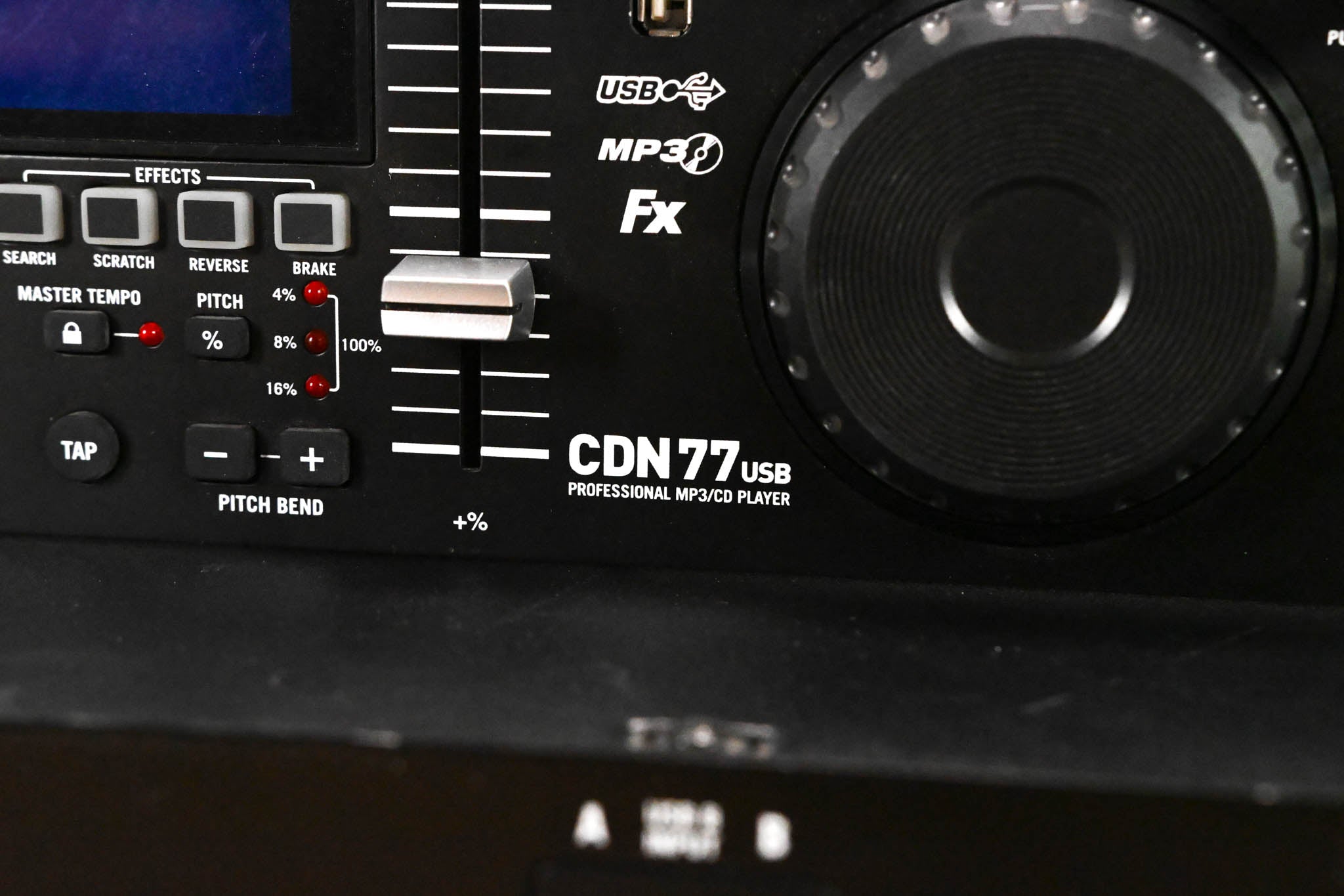 Numark CDN77USB Professional MP3 USB/CD Player with Controller