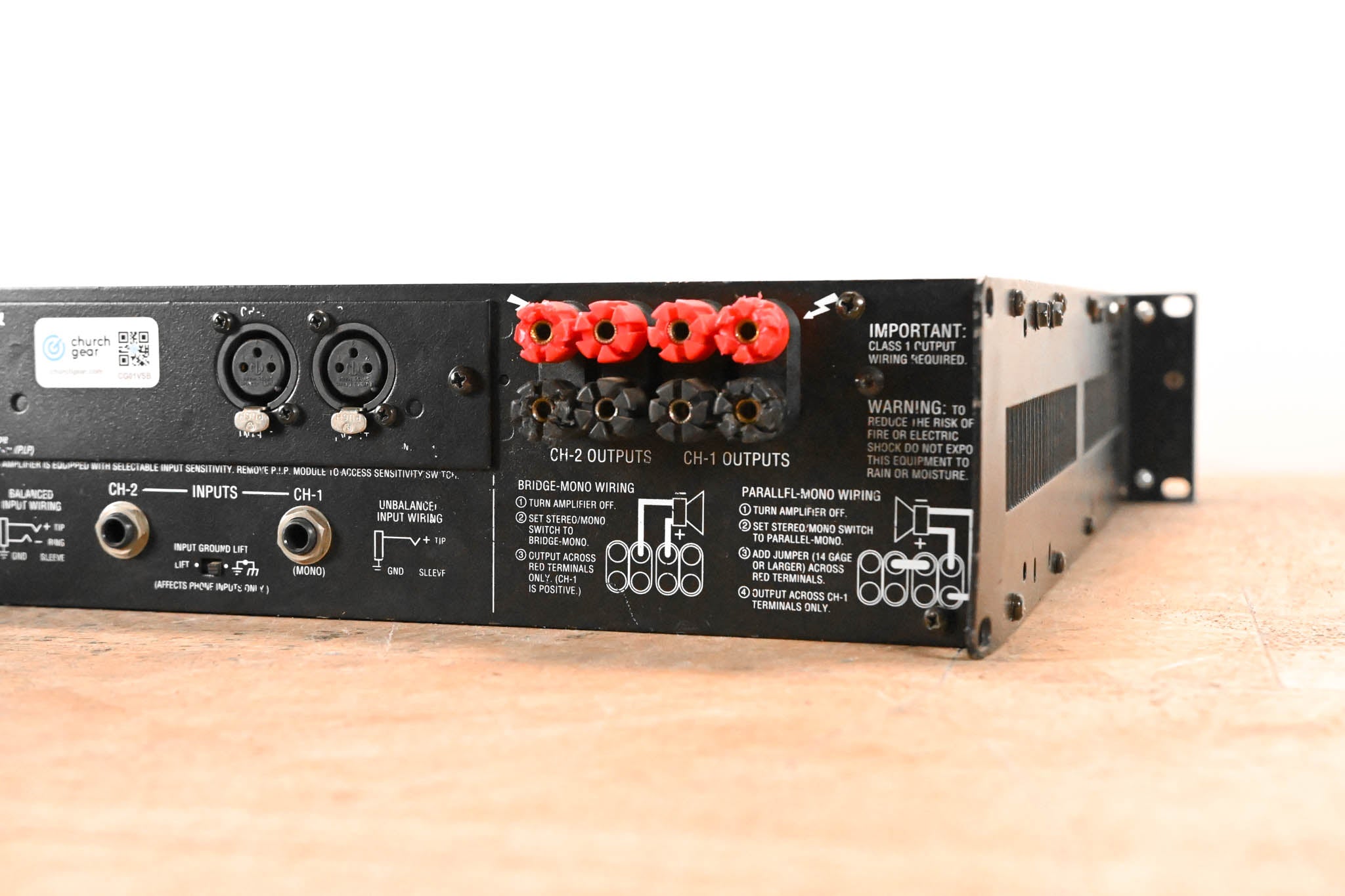 Crown Macro-Tech 3600VZ 2-Channel Power Amplifier