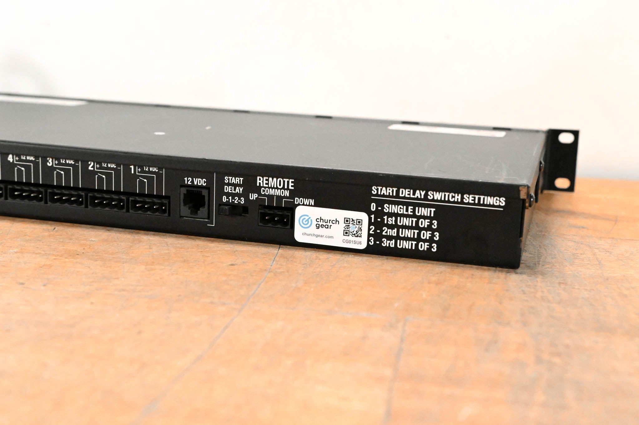 Middle Atlantic USC-6R Power Sequencer Rackmount Power Conditioner