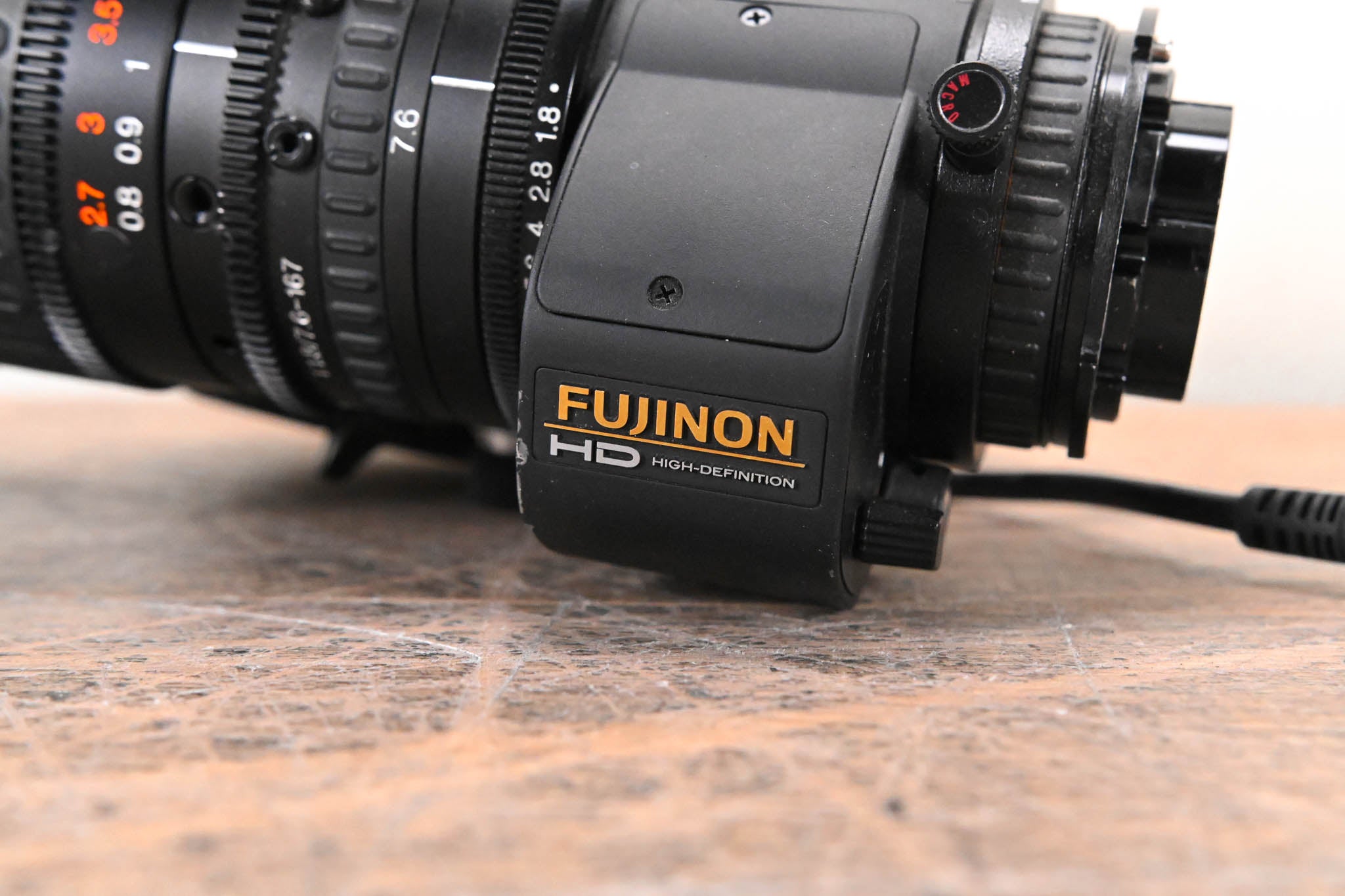 Fujinon ZA22x7.6BERM-M6 TV Zoom Lens - 1:1.8/7.6-167mm