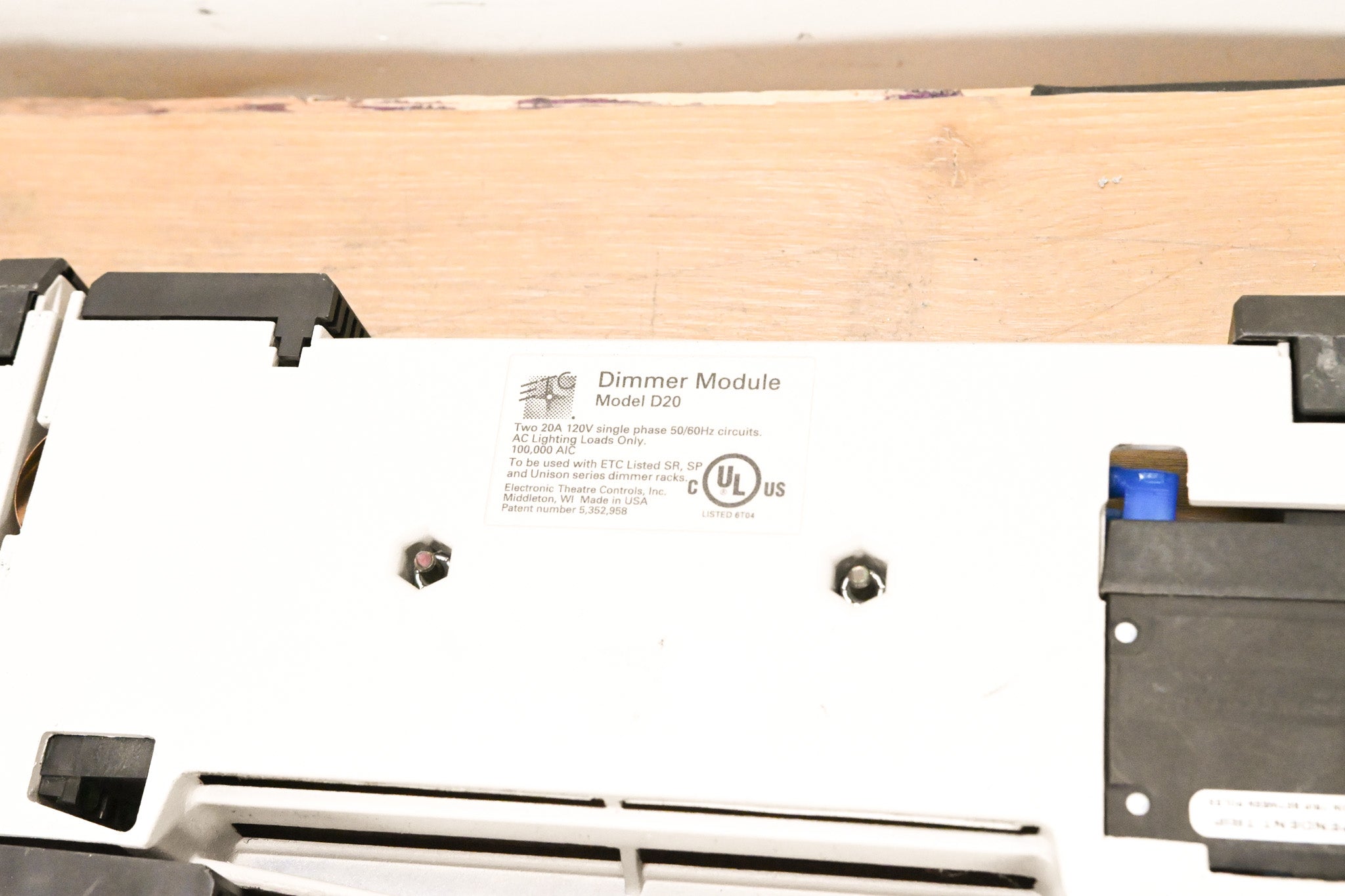 ETC D20 Dual 20A Dimmer Module (Pack of 4)