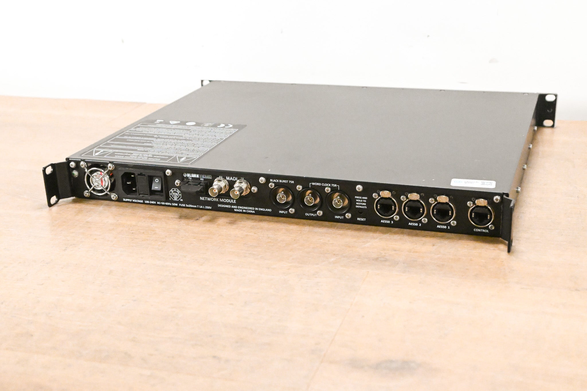 Klark Teknik DN9650 Digital Audio Network Bridge