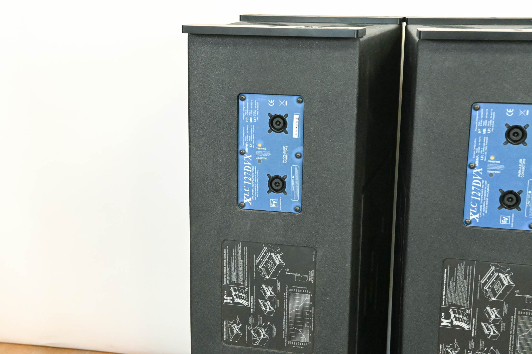 Electro-Voice (EV) XLC127DVX Three-Way Compact Line Array Element (PAIR)