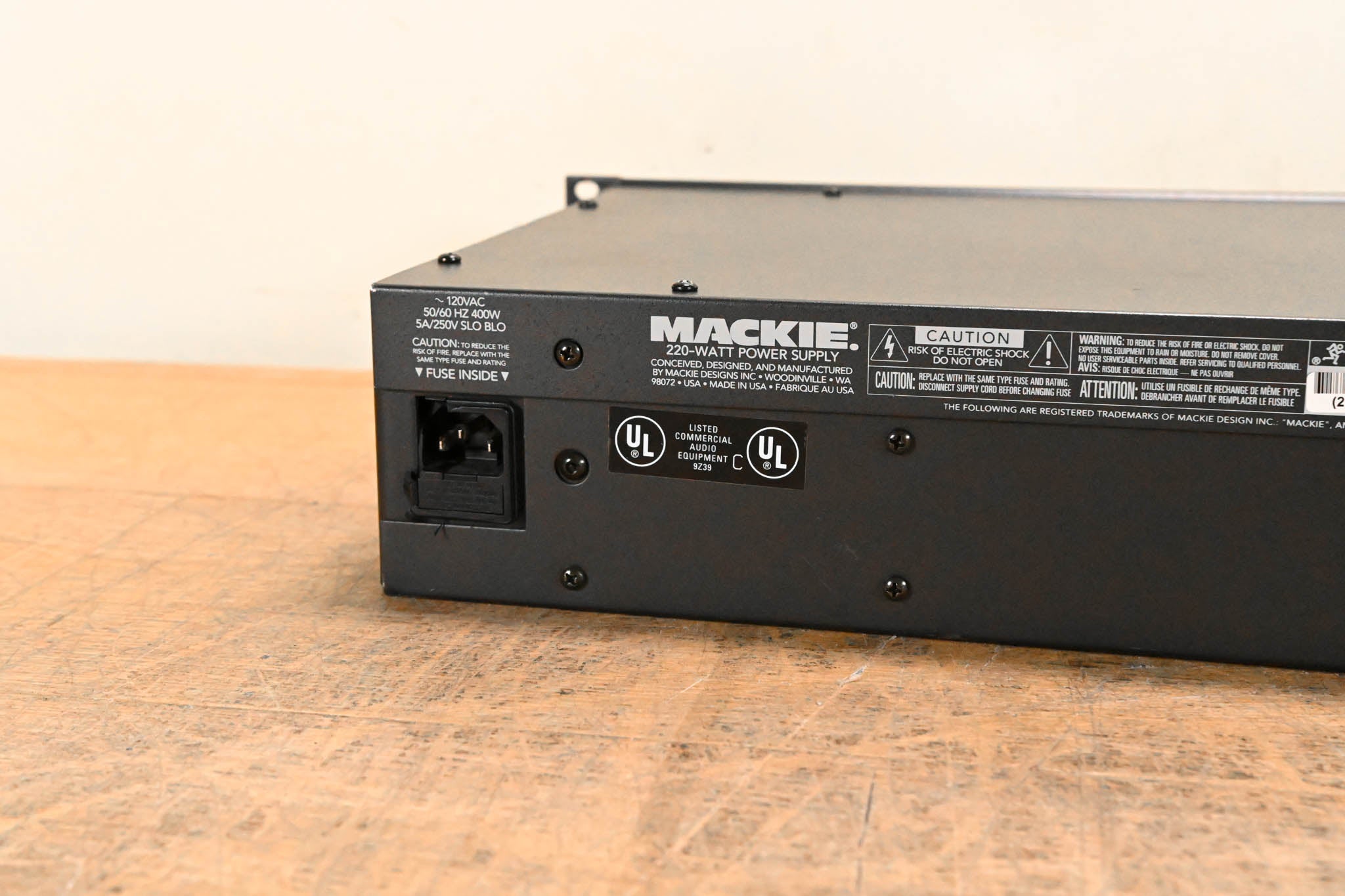 Mackie 220-Watt Power Supply For 8-Bus Mixers