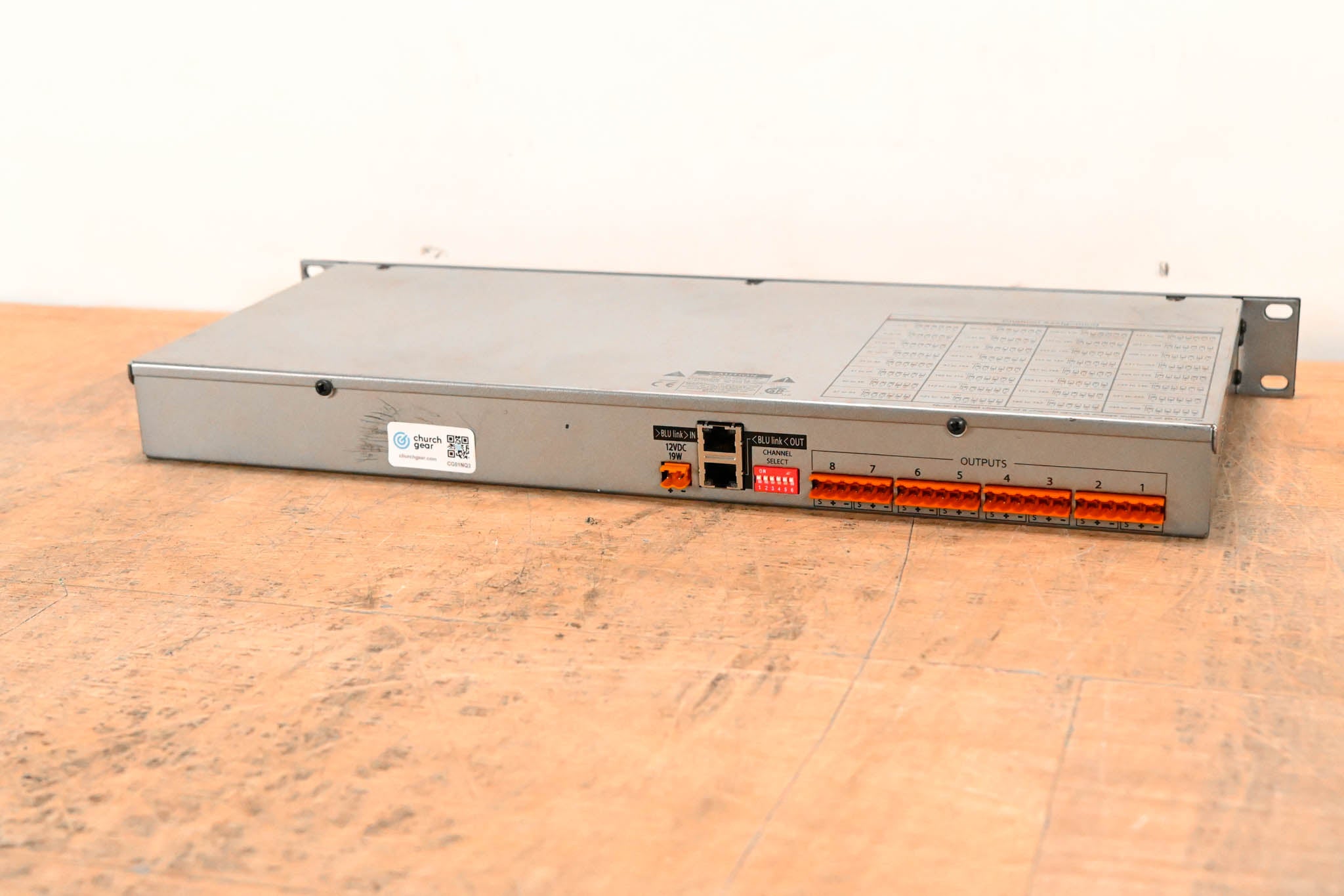 BSS London BLU-BOB2 8-Channel Break-Out Box Output Expander (NO PSU)