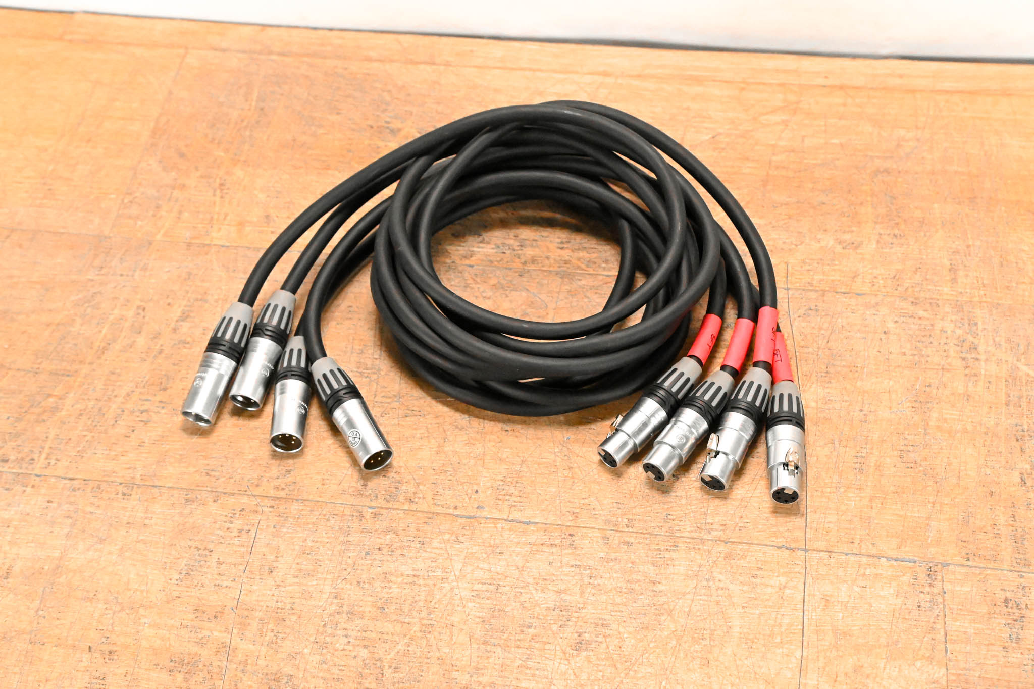 Seetronic SCMM4 to SCMF4 Cable - 5' (Pack of 4)
