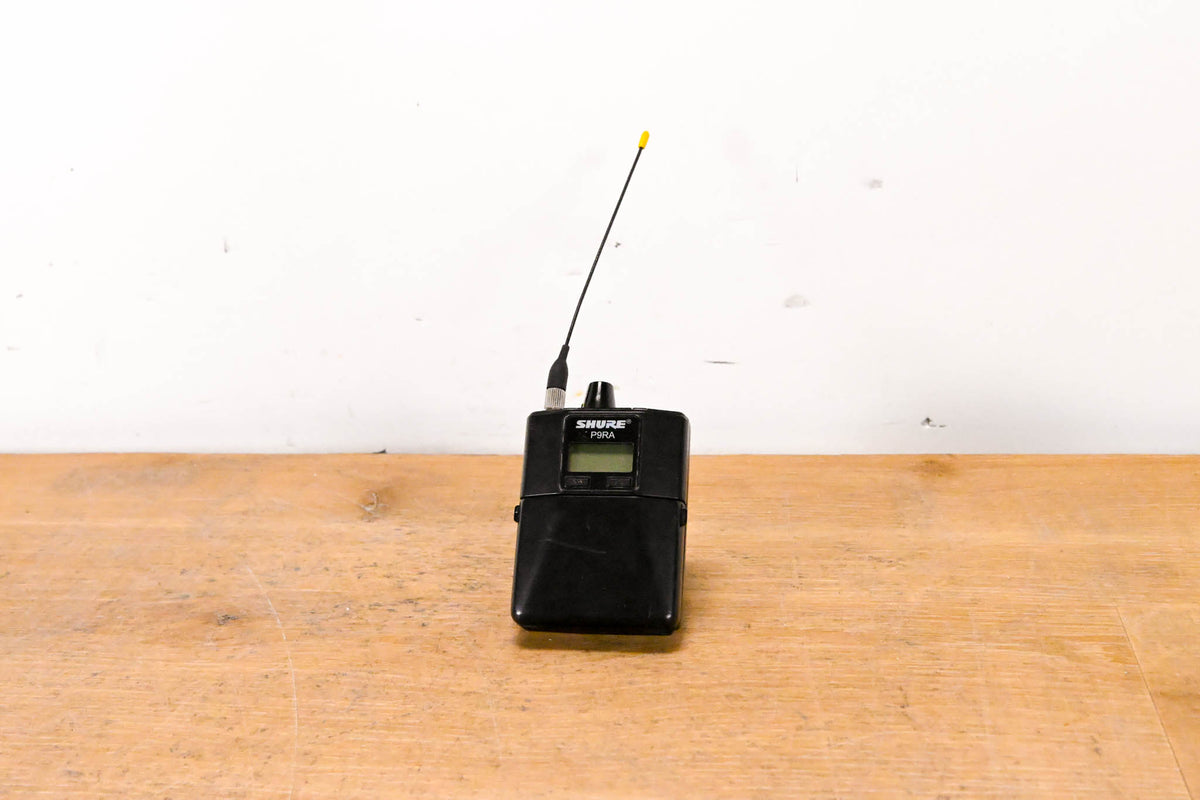 Shure P9RA-G7 Wireless Bodypack Receiver - G7 Band: 506-542 MHz
