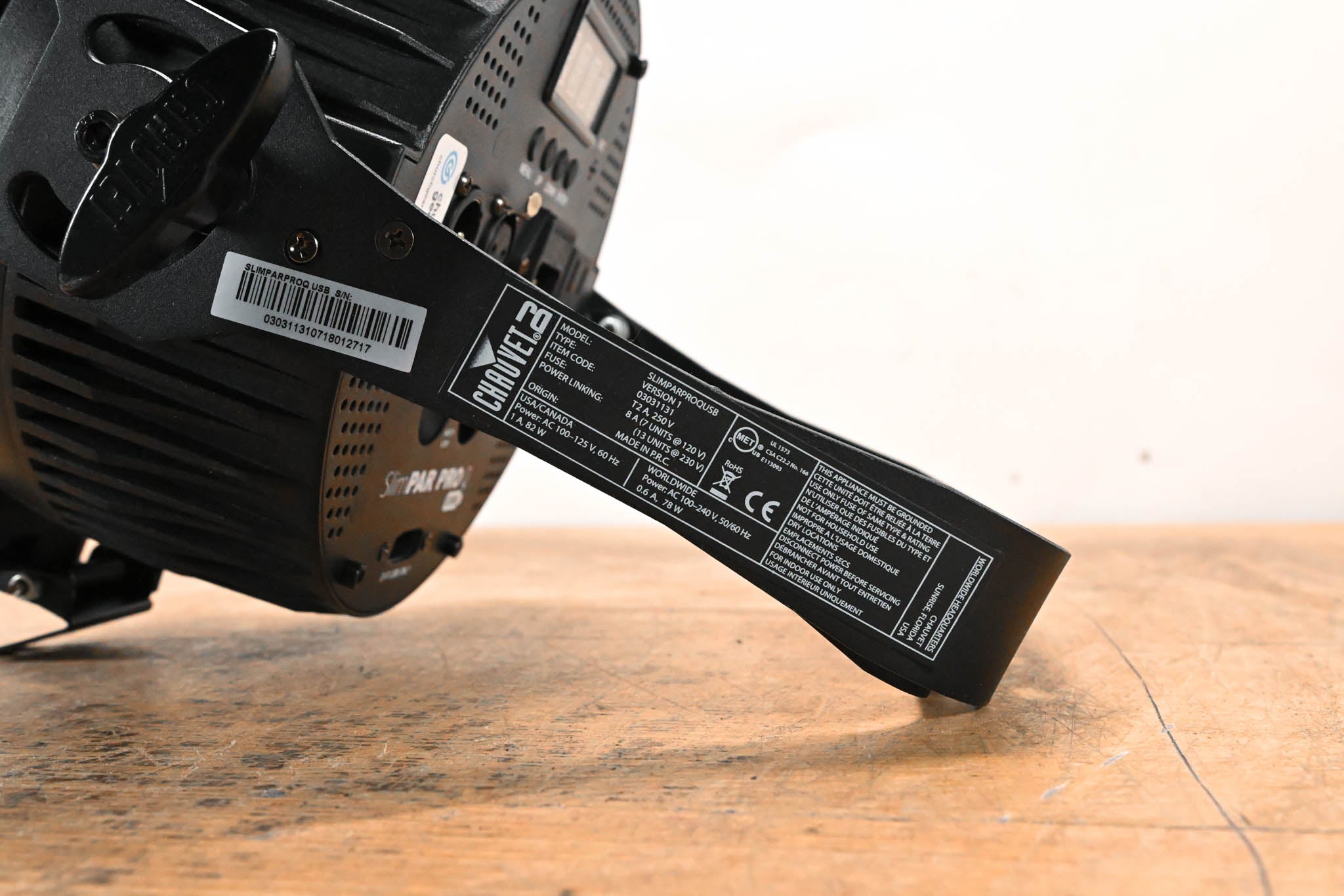 Chauvet SlimPAR Pro Q USB RGBA LED Low-Profile Par Wash Light