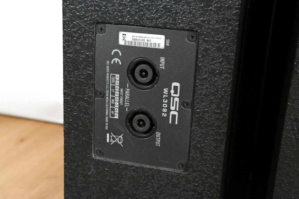 QSC WL3082 WideLine-8 3-Way Line Array Loudspeaker (PAIR)