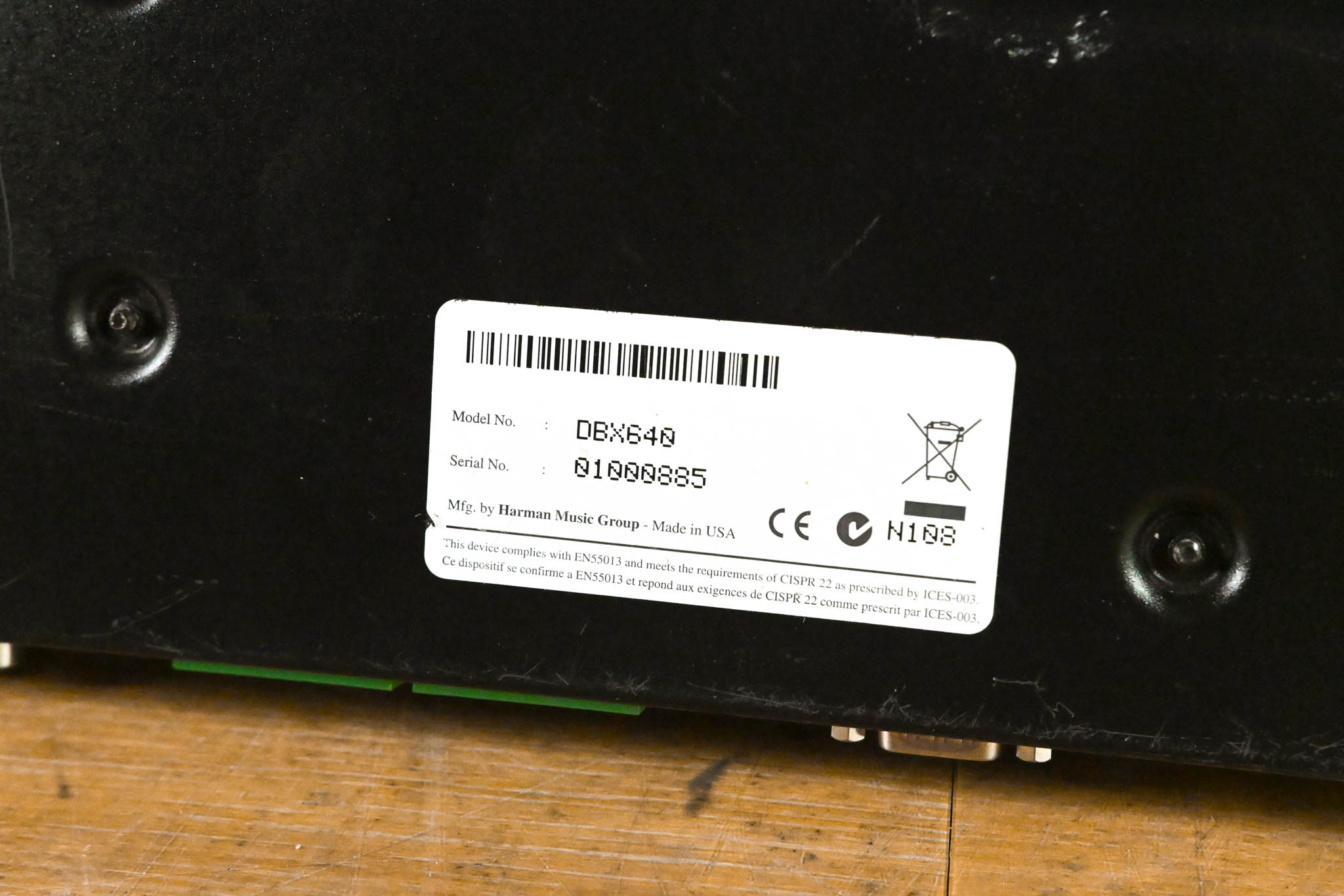 dbx ZonePRO 640 6x4 Digital Zone Processor
