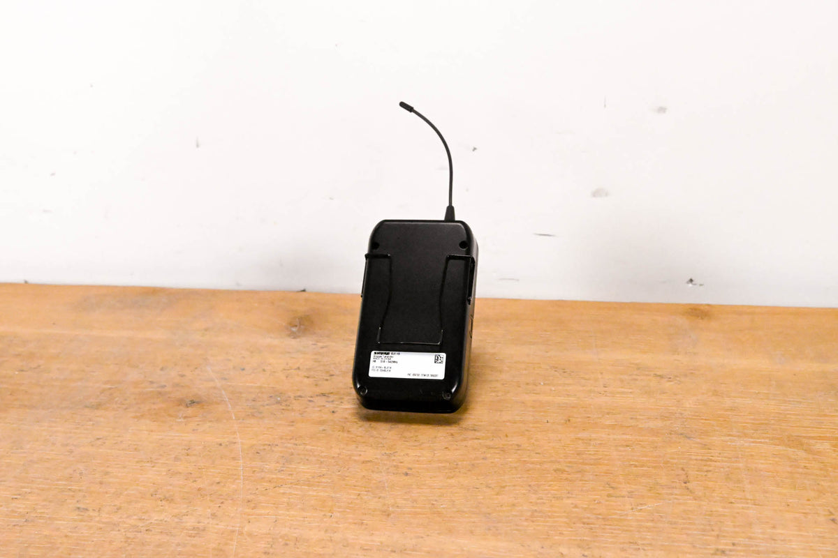 Shure BLX1 Wireless Bodypack Transmitter - H8 Band: 518-542 MHz