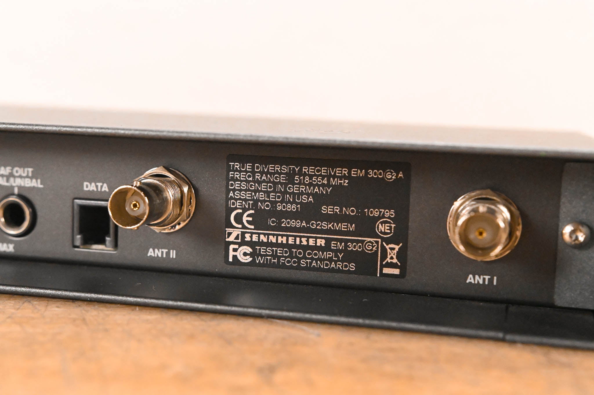 Sennheiser ew 300 G2 Bodypack Wireless System - 518-554MHz (NO PSU)