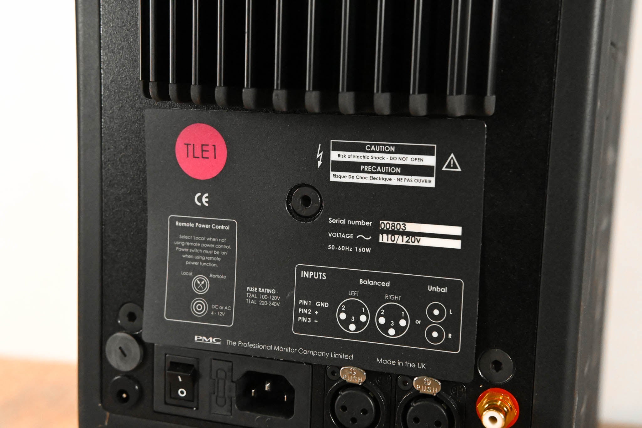 PMC TLE1 2 x 6.5" 150W Active Subwoofer