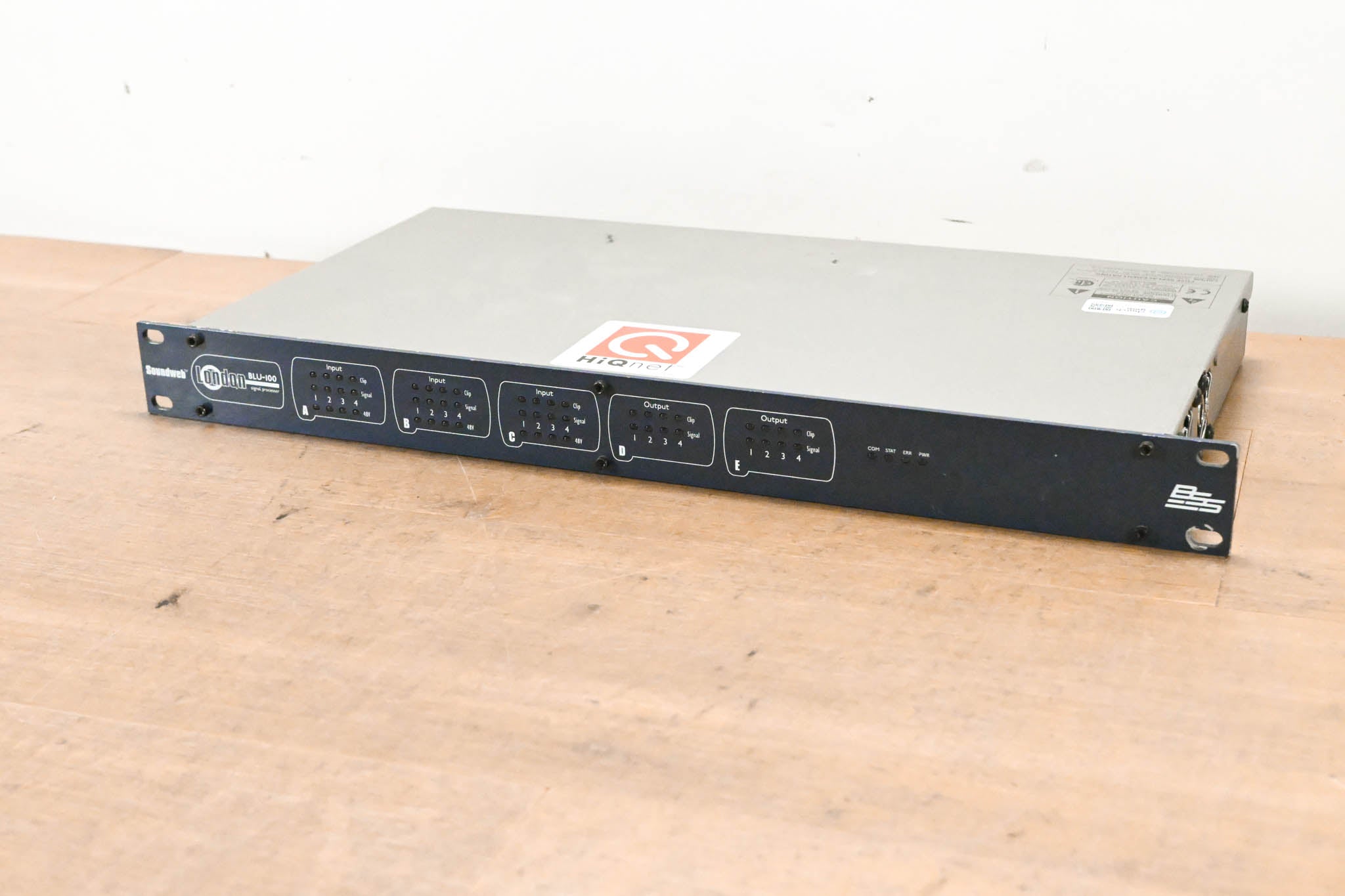 BSS London BLU-100 12x8 Signal Processor with BLU Link