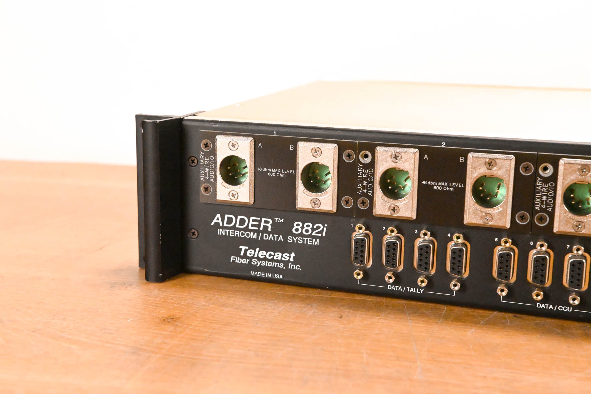 Telecast Fiber Systems Adder 882i Fiber Intercom Data System (NO PSU)