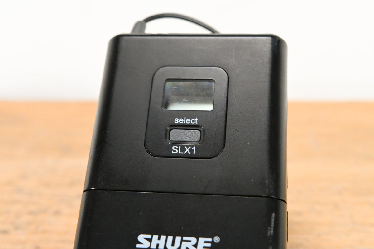 Shure SLX14 Bodypack Wireless System - J3 Band (NO POWER SUPPLY)