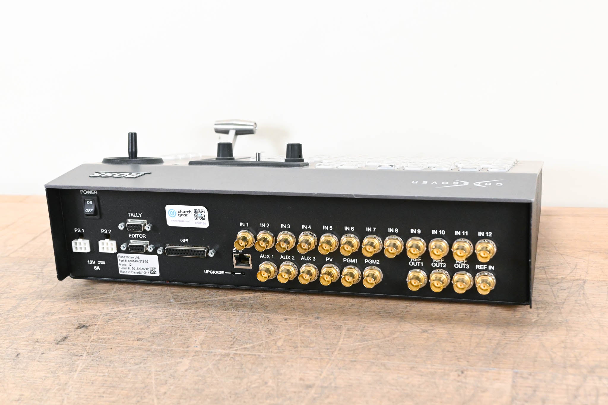 Ross Crossover 12 Solo Video Switcher (NO POWER SUPPLY)