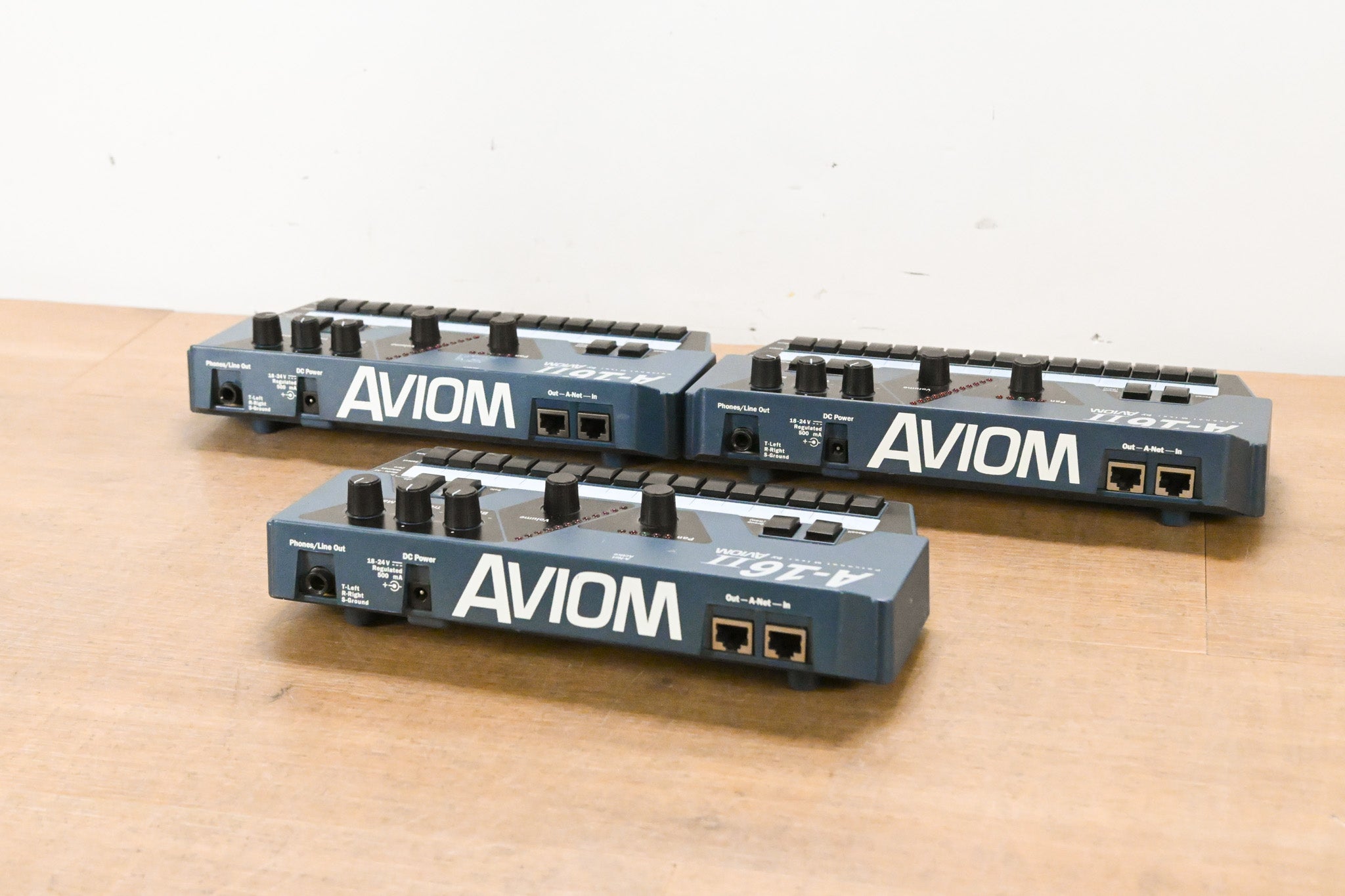 Aviom A-16II Personal Mixer (Pack of 3)