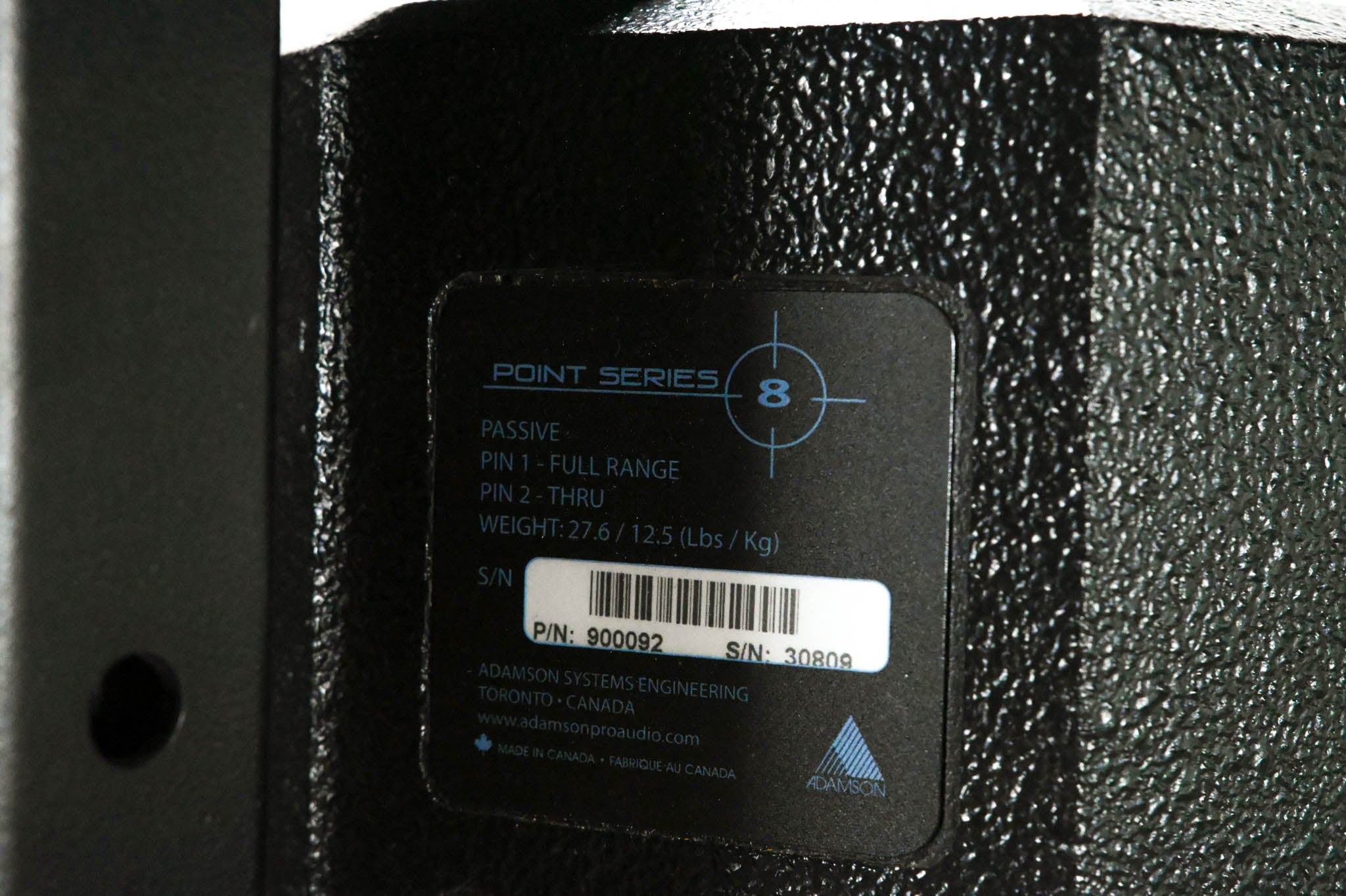Adamson Point 8 Full-Range Point Source Loudspeaker (PAIR)