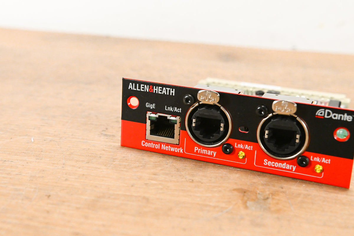 Allen & Heath M-Dante Dante Module for iLive and GLD Mixing Systems