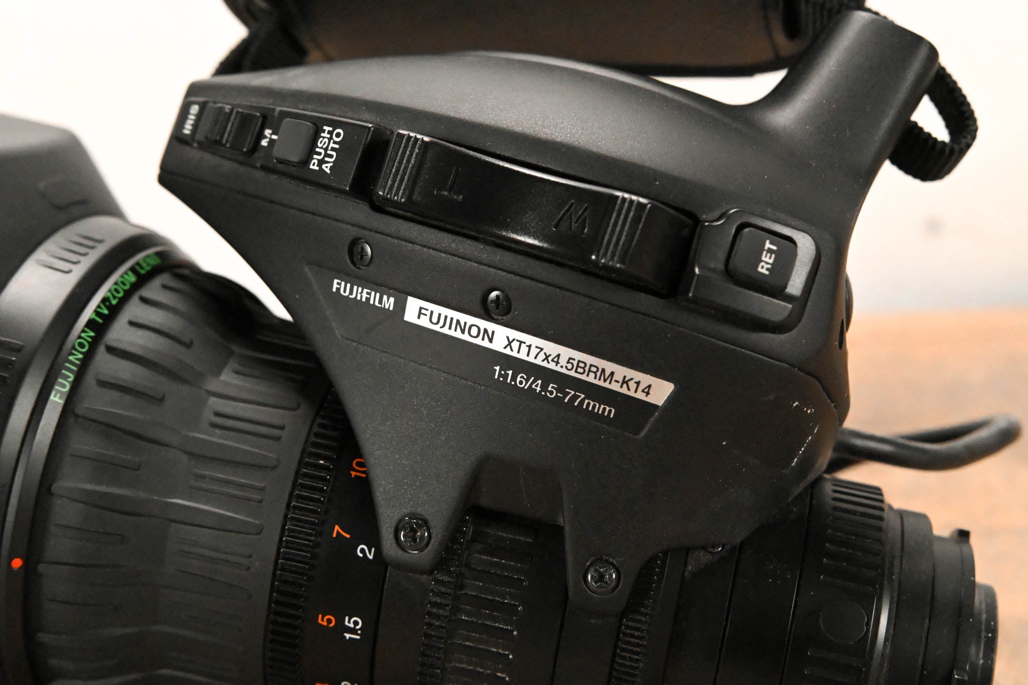 Fujinon XT17x4.5BRM-K14 HD ENG Zoom Lens - 1:1.6/4.5-77mm