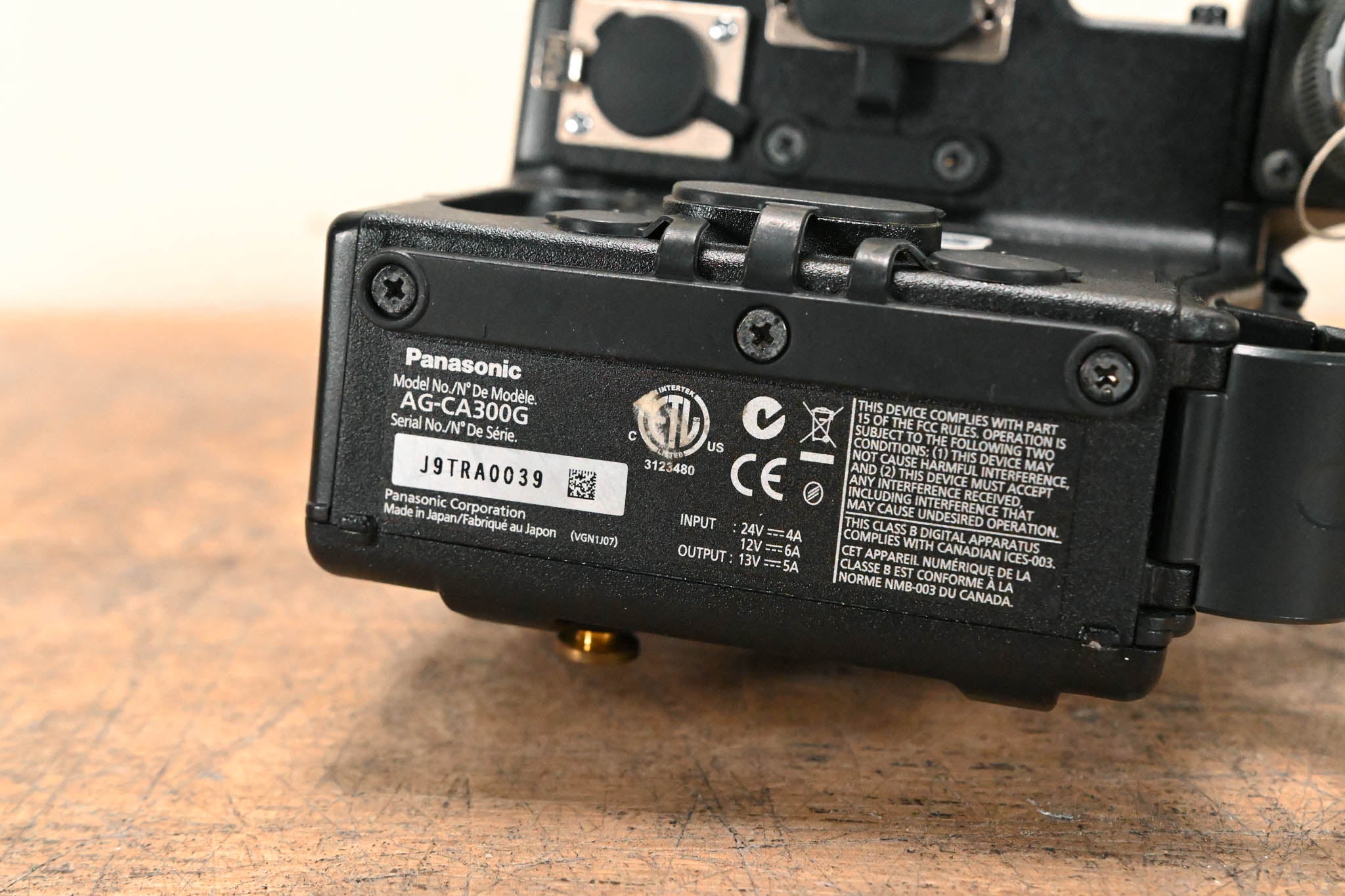 Panasonic AG-CA300G Camera Studio Adapter