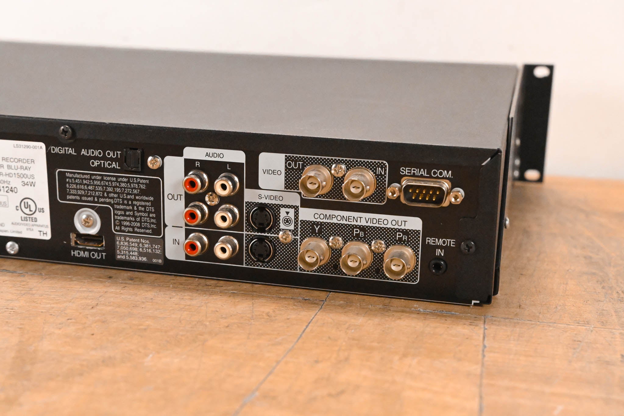 JVC SR-HD1500US Blu-Ray Disc & HDD Recorder