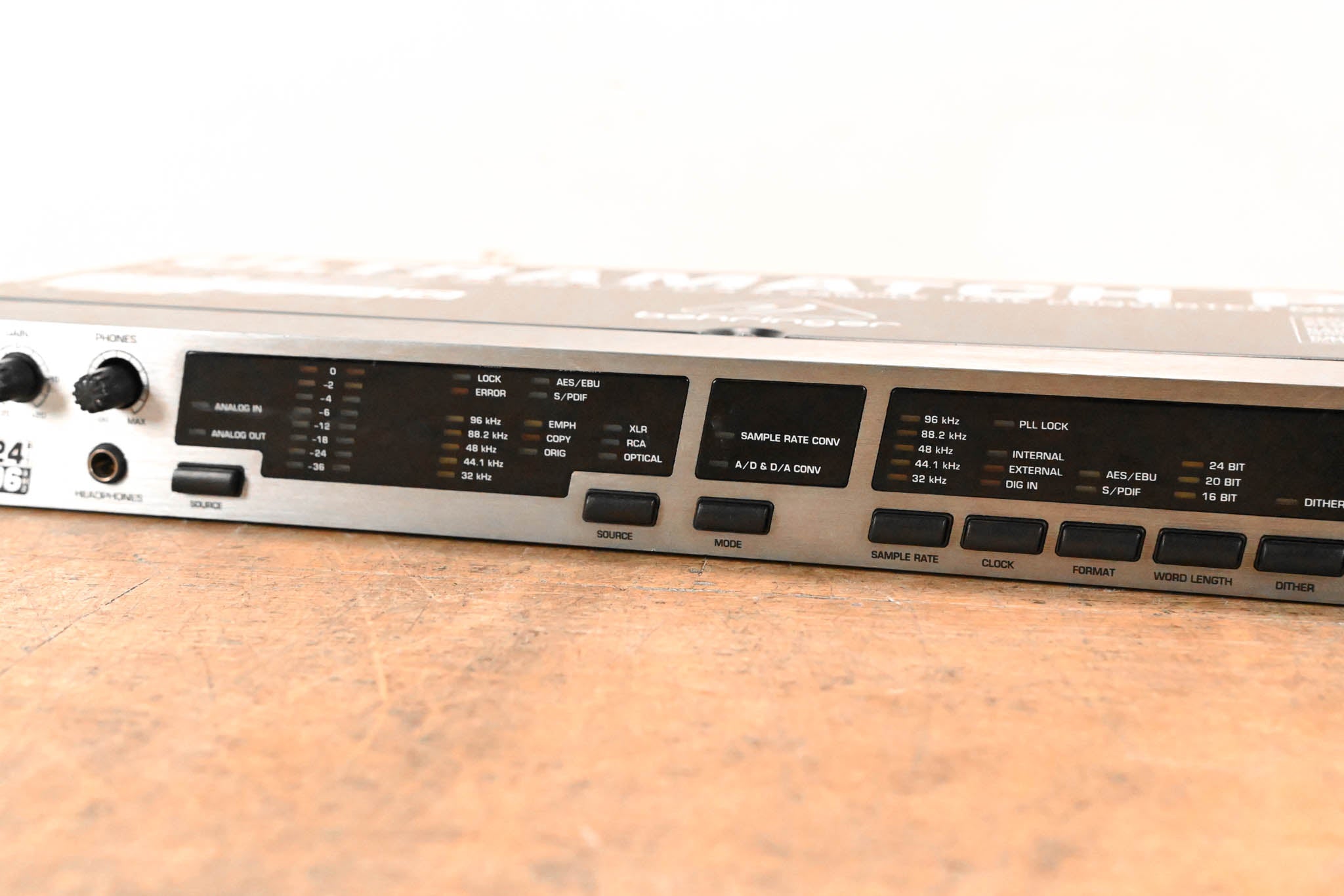 Behringer ULTRAMATCH PRO SRC2496 Sample Rate Converter