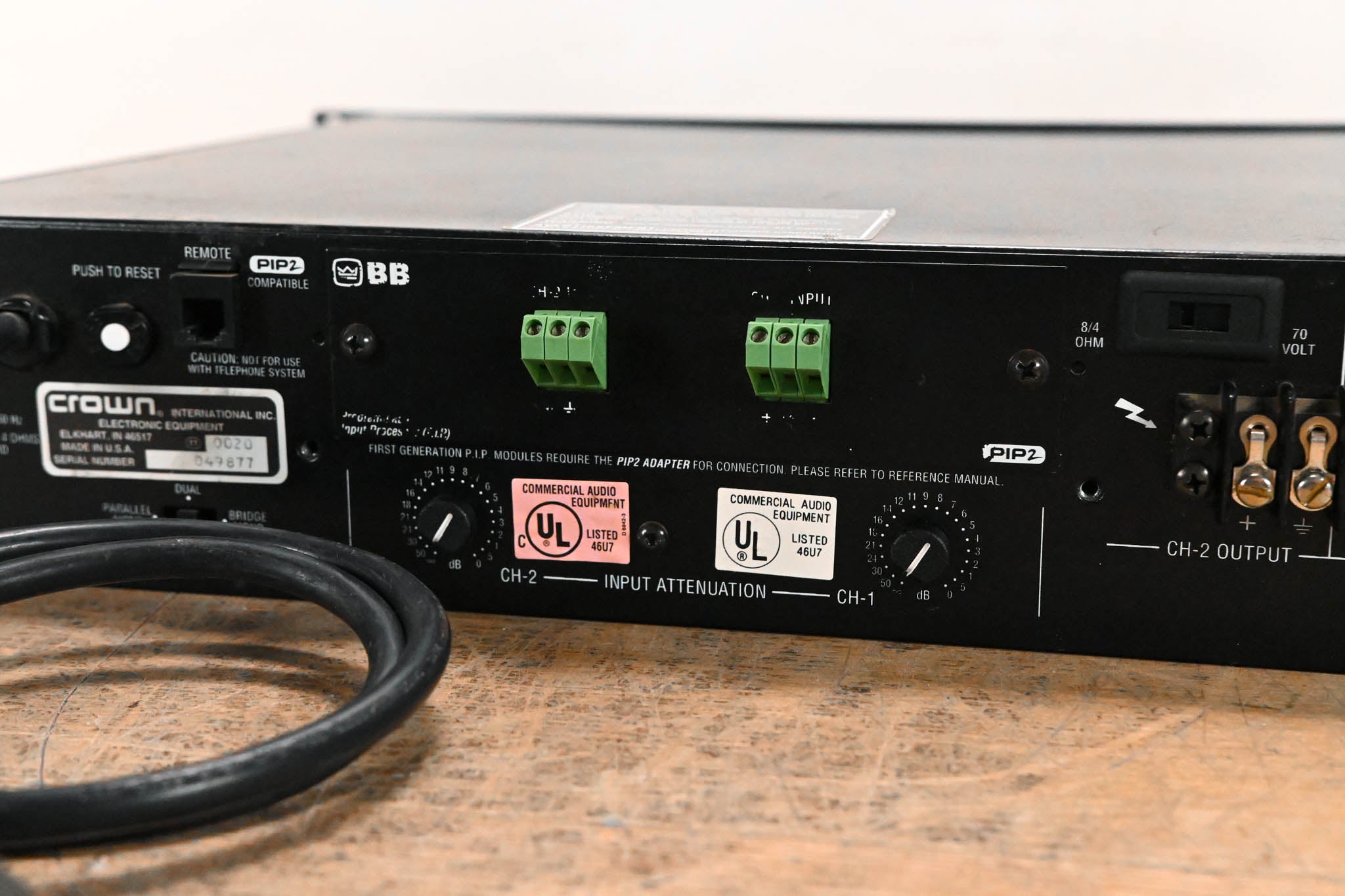 Crown Com-Tech 210 2-Channel Power Amplifier