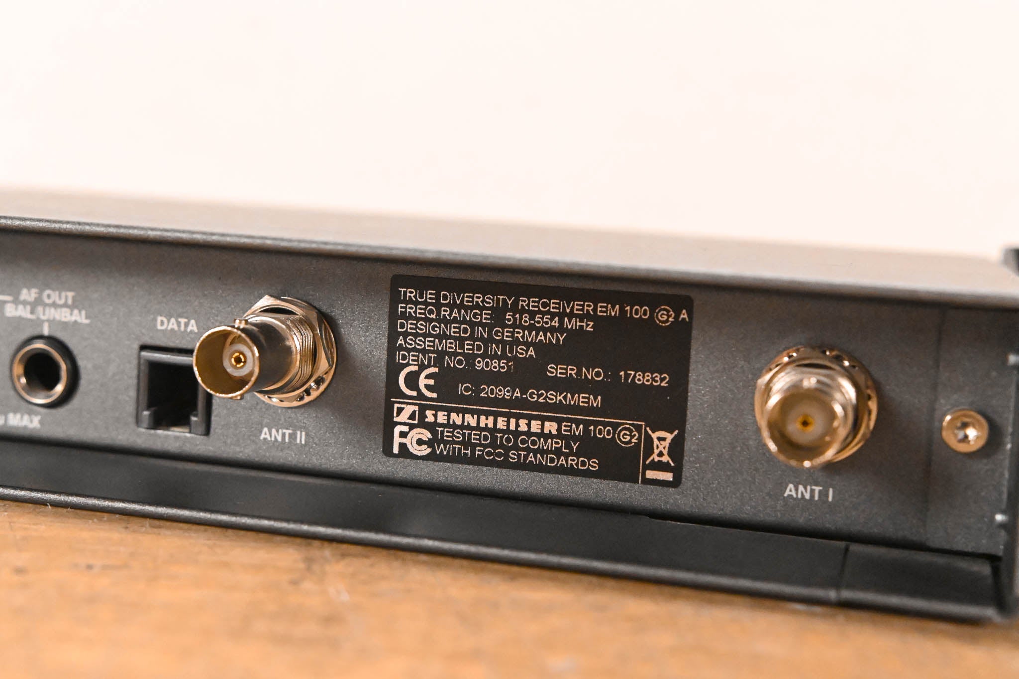 Sennheiser ew 100 G2 Bodypack Wireless System 518-554MHz (NO PSU)