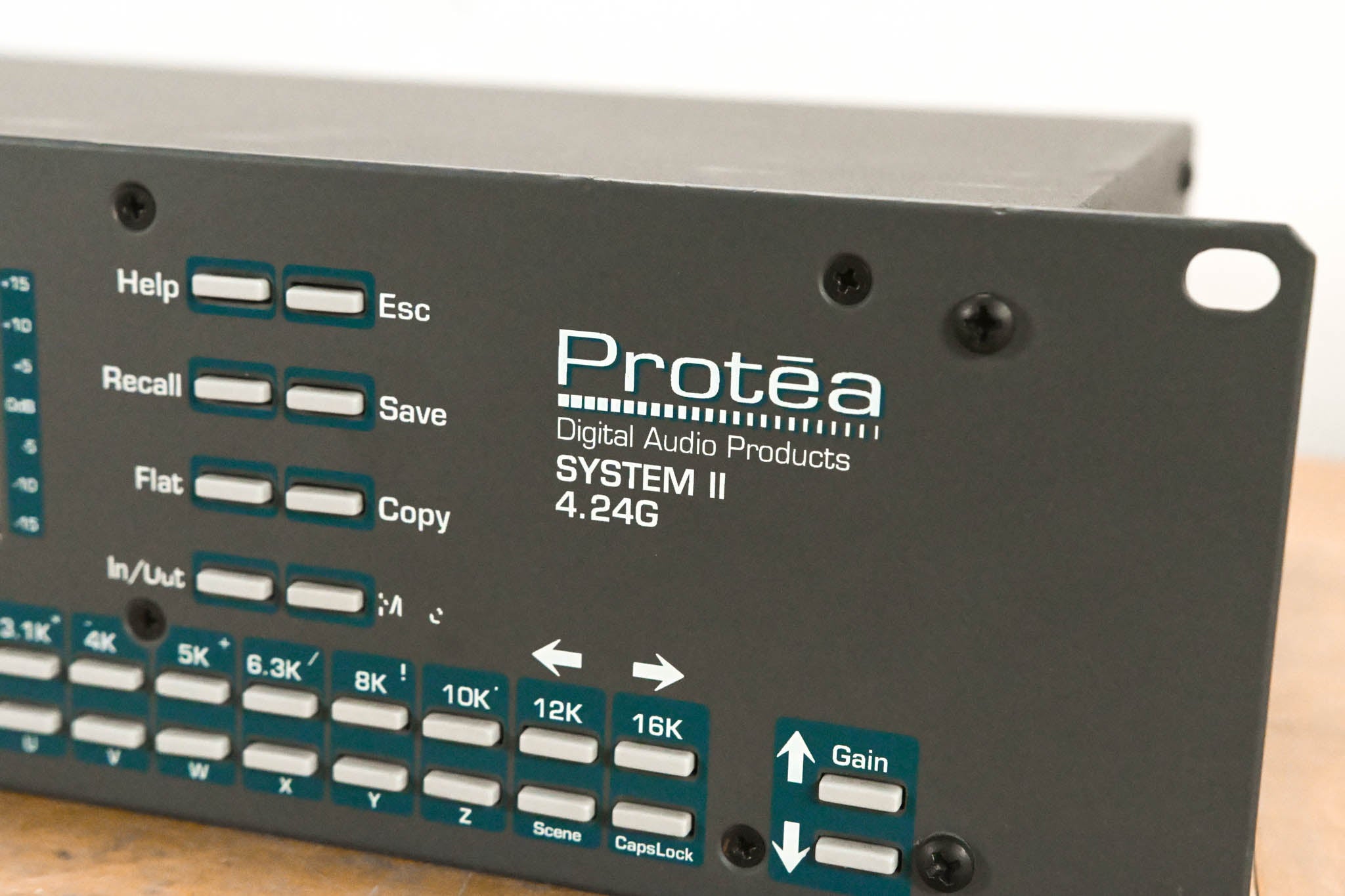 Ashly Protea System II 4.24G 4-Channel Digital Graphic Equalizer